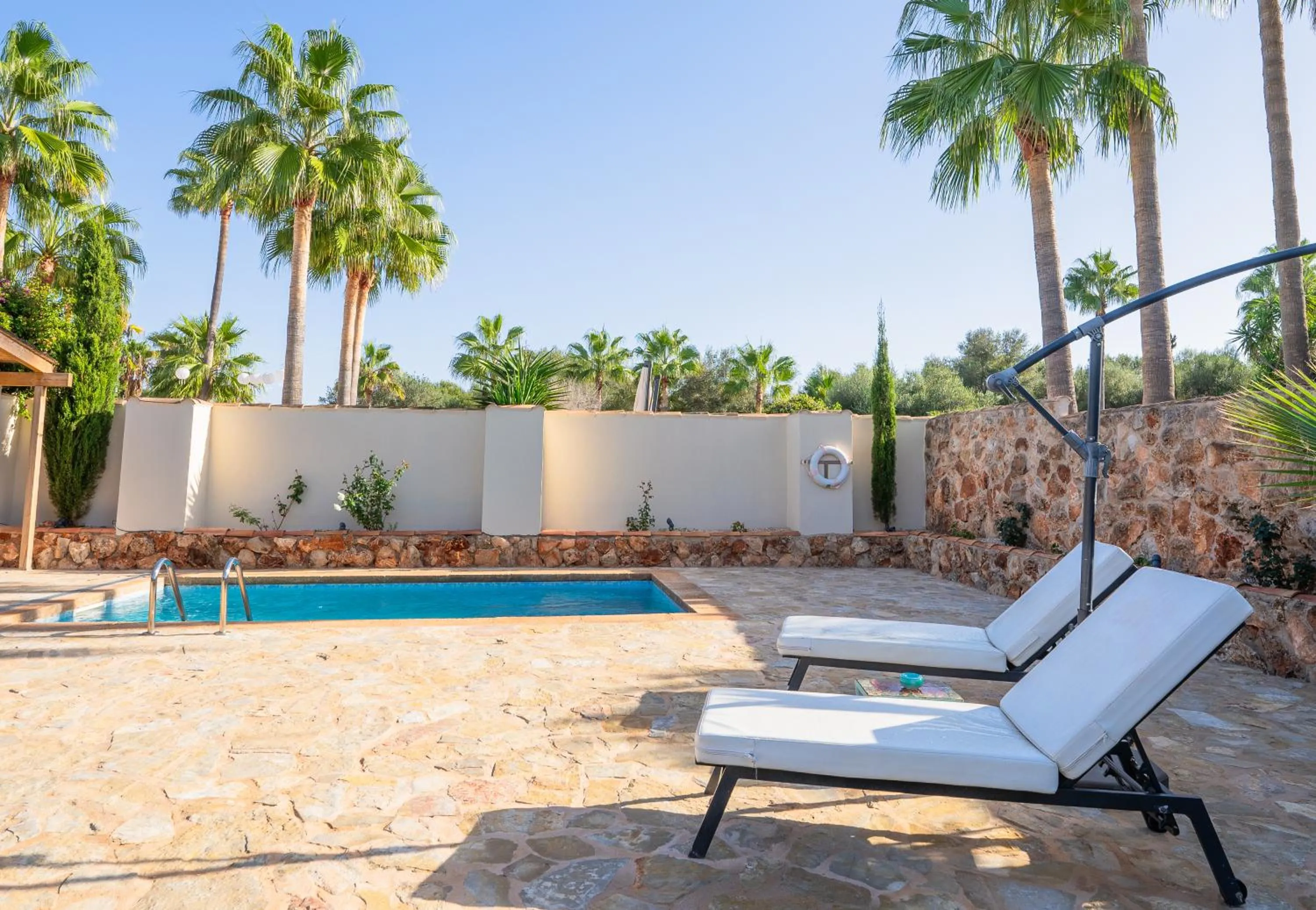 Balcony/Terrace in Finca Amapola - Agrotourismus