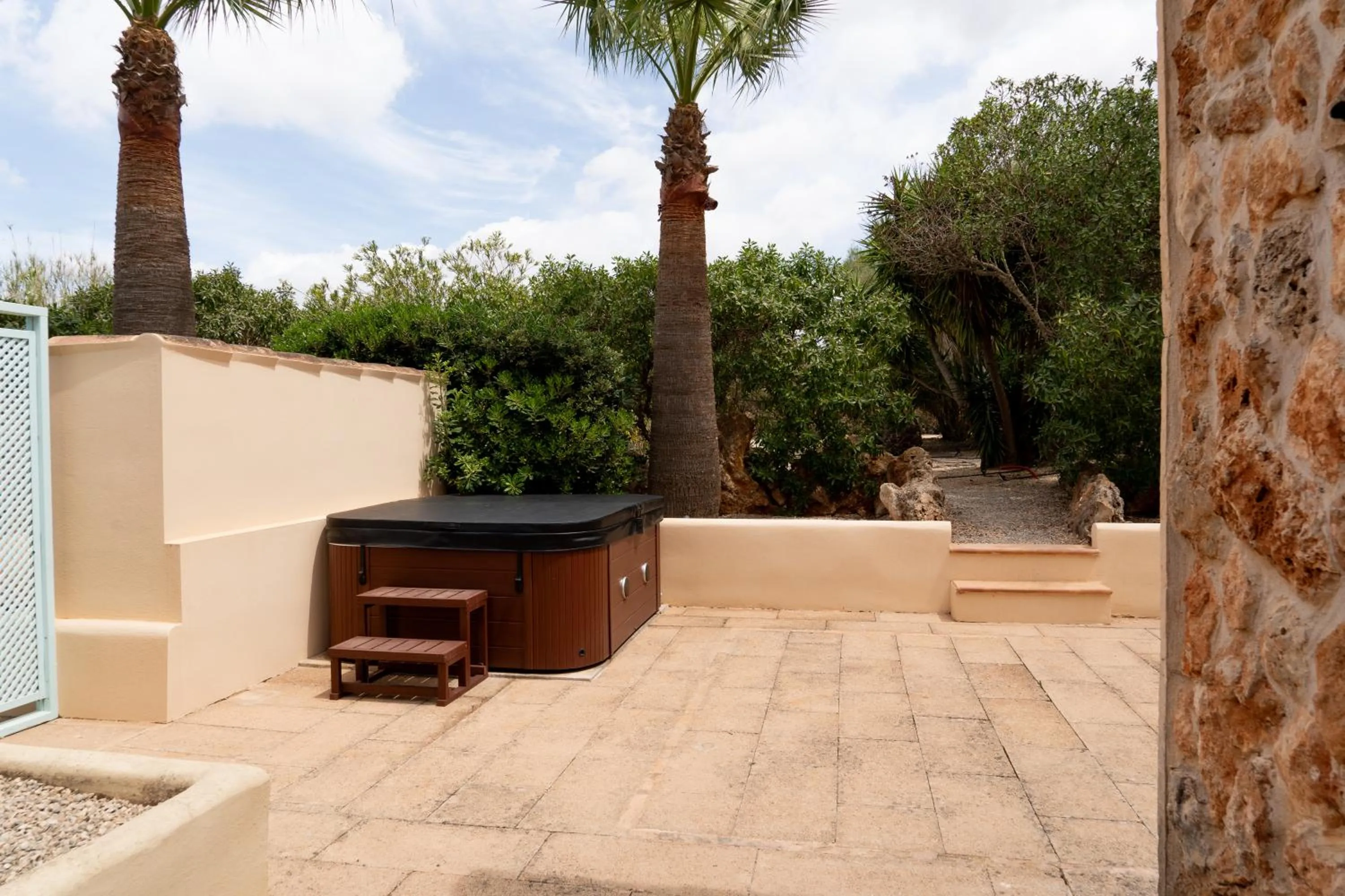Balcony/Terrace in Finca Amapola - Agrotourismus