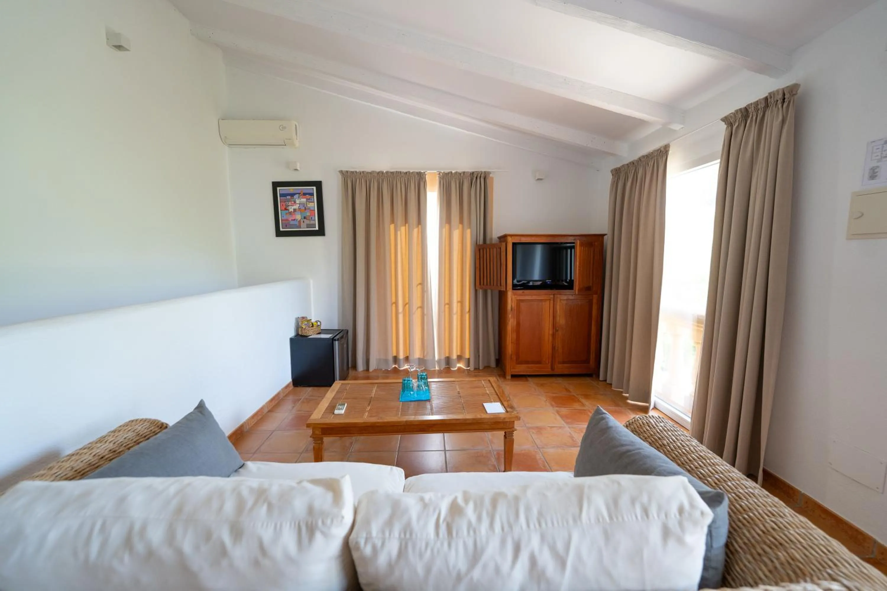 Living room, Bed in Finca Amapola - Agrotourismus