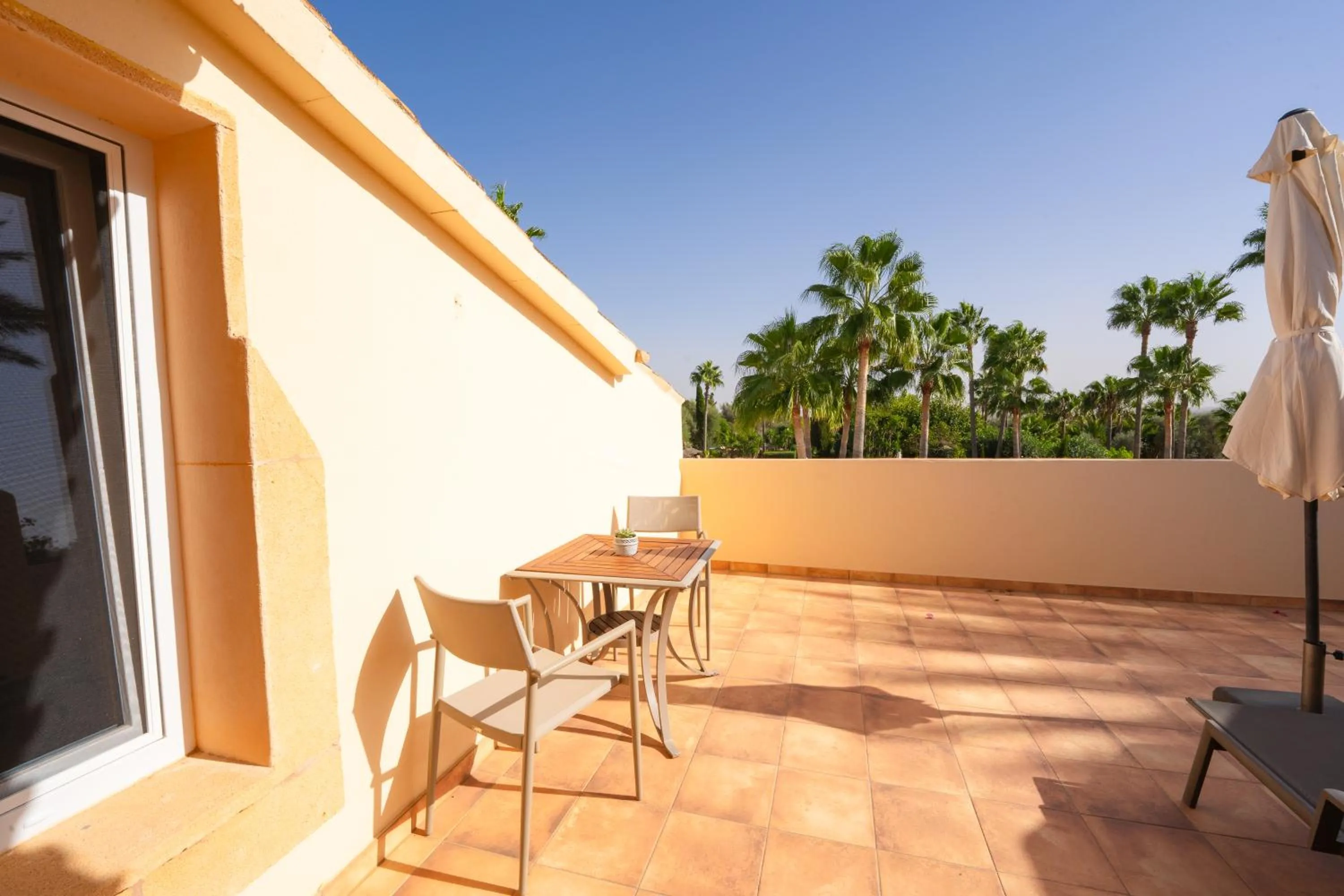Balcony/Terrace in Finca Amapola - Agrotourismus
