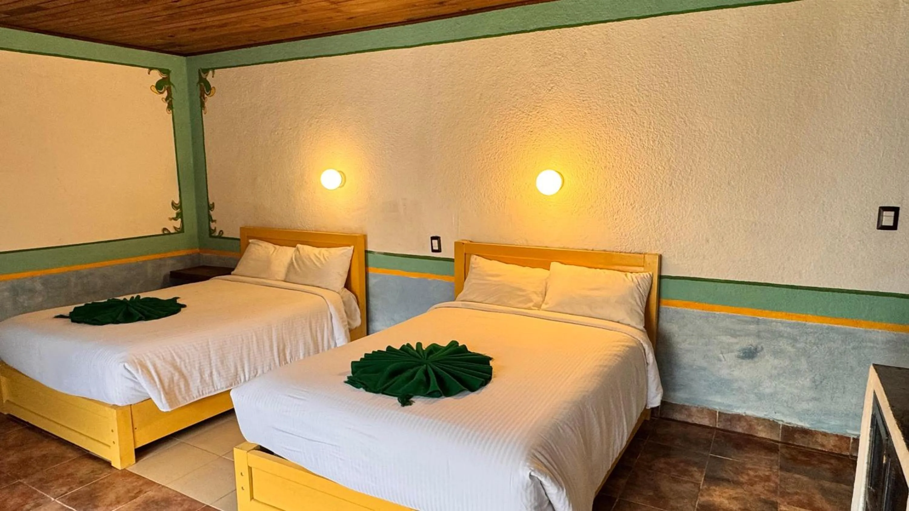 Bed in Hotel La Capilla