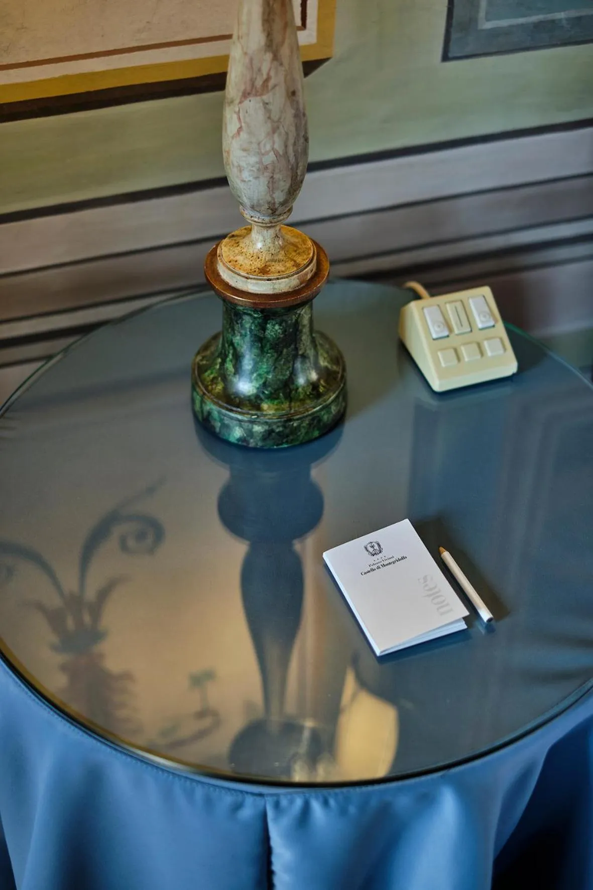 Decorative detail in Palazzo Viviani - Castello di Montegridolfo