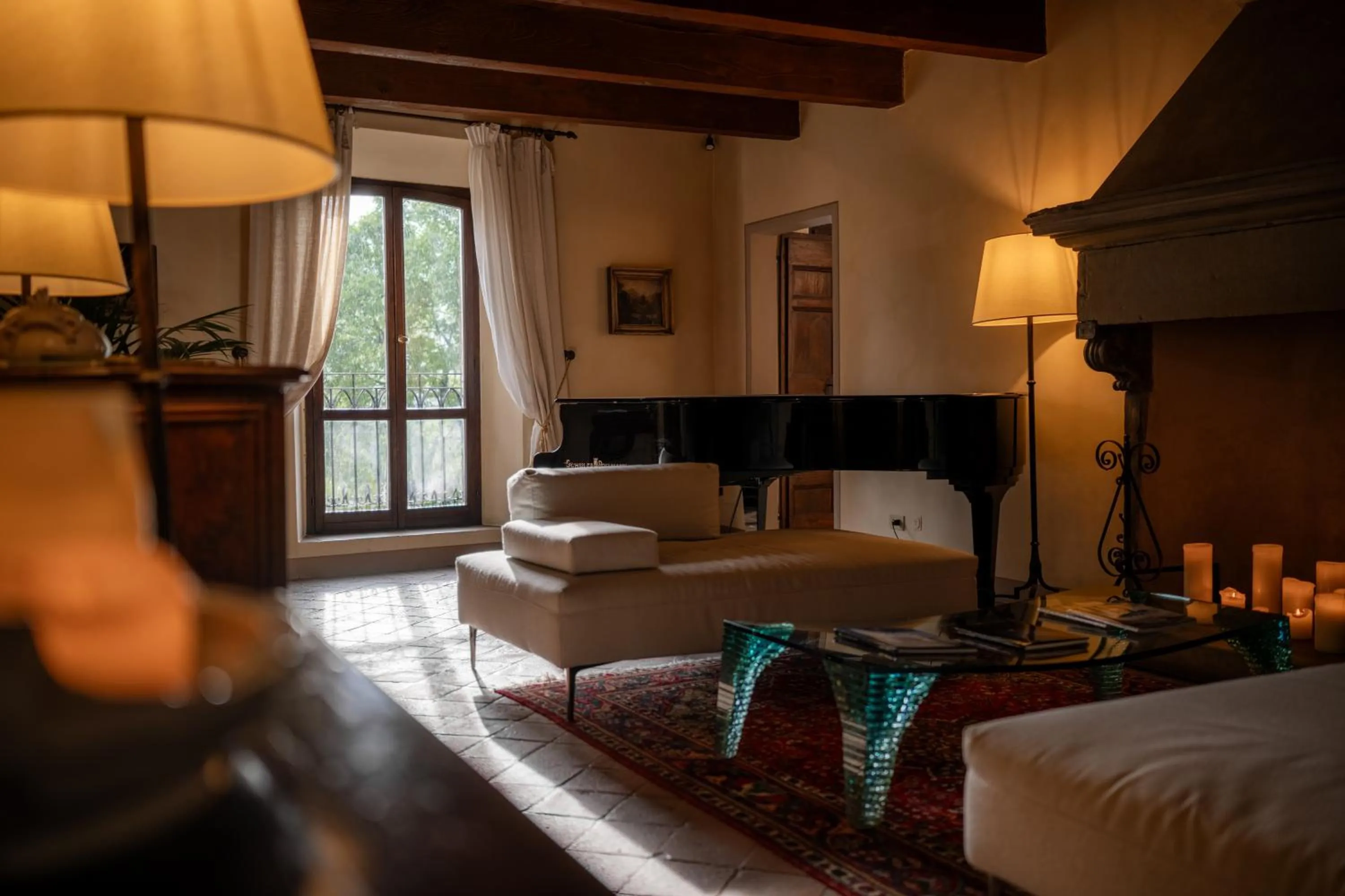 Lobby or reception in Palazzo Viviani - Castello di Montegridolfo