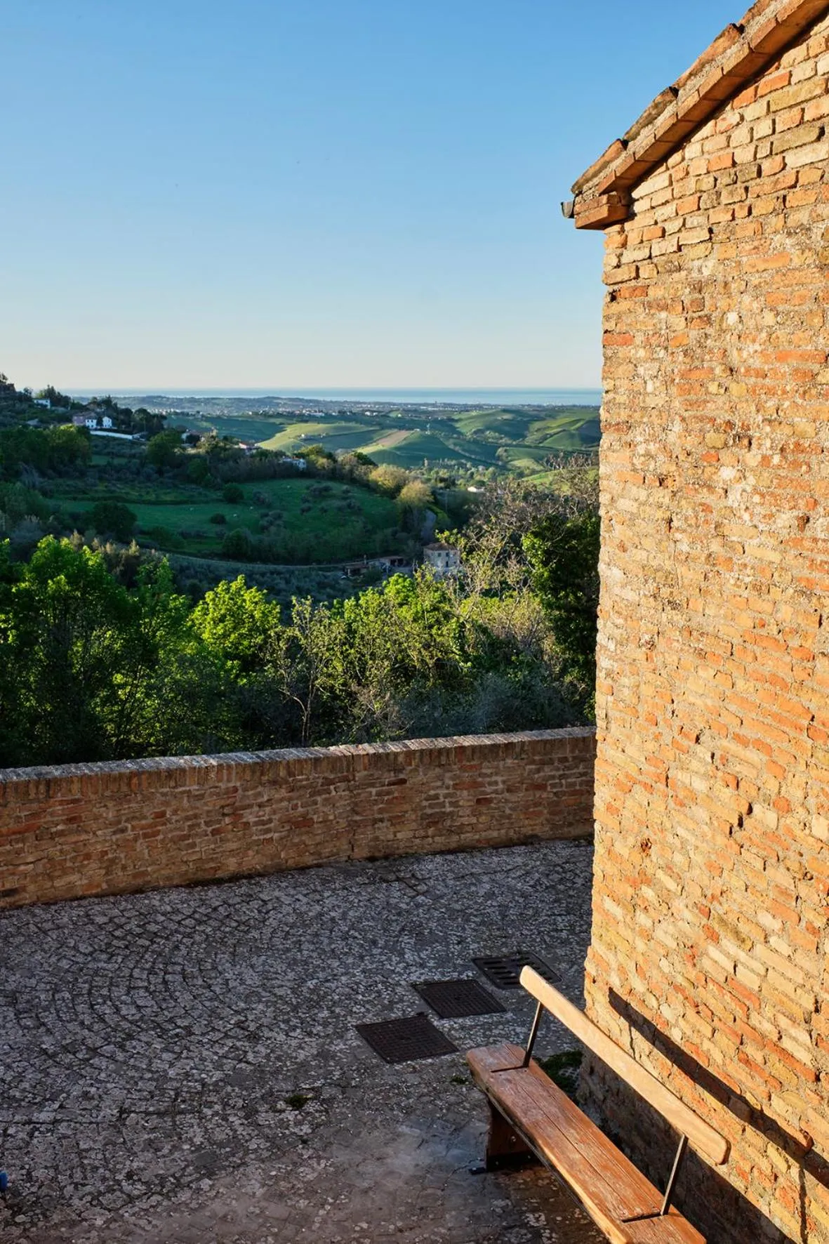 View (from property/room) in Palazzo Viviani - Castello di Montegridolfo