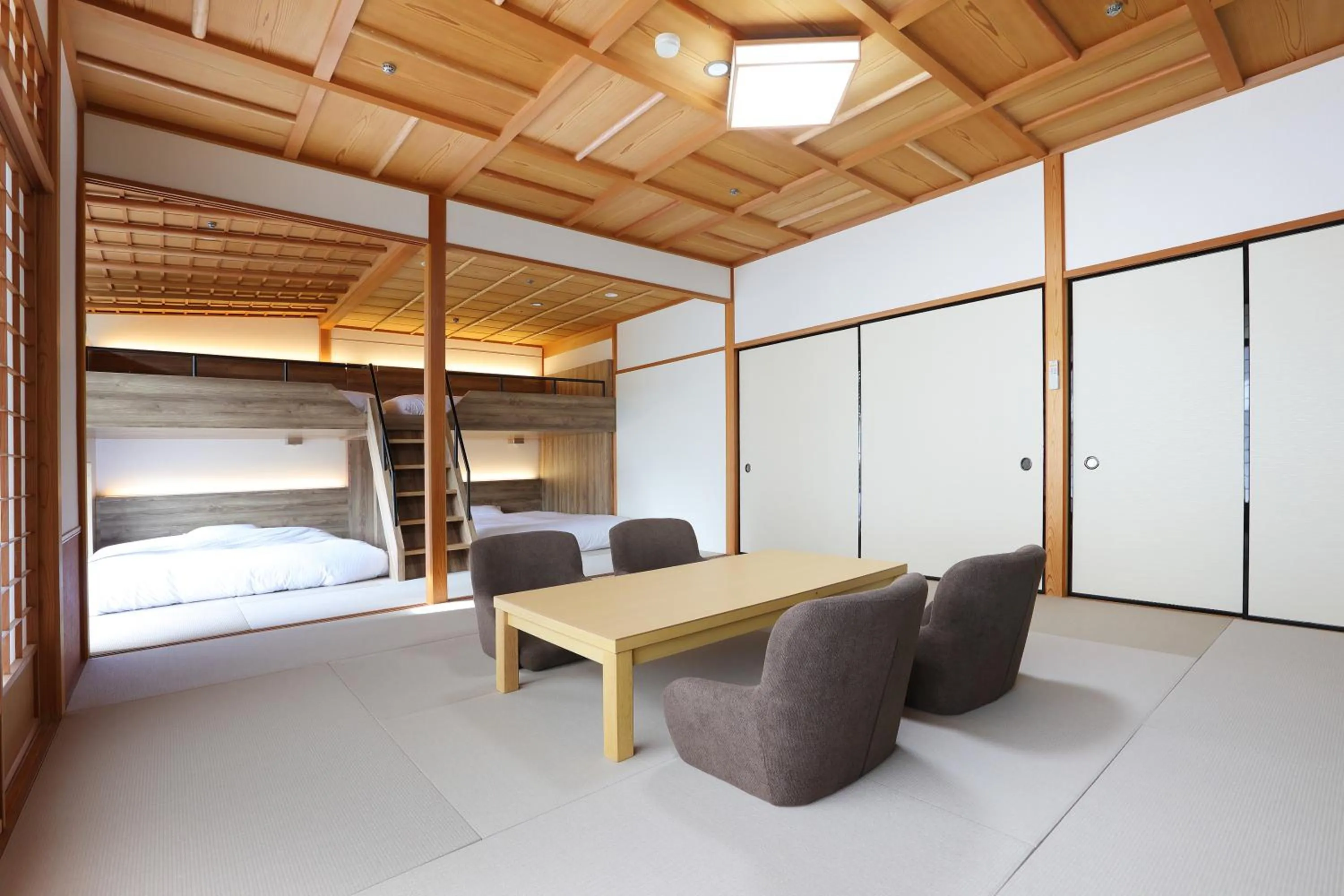 Living room, Bed in Manten no Tsujinoya