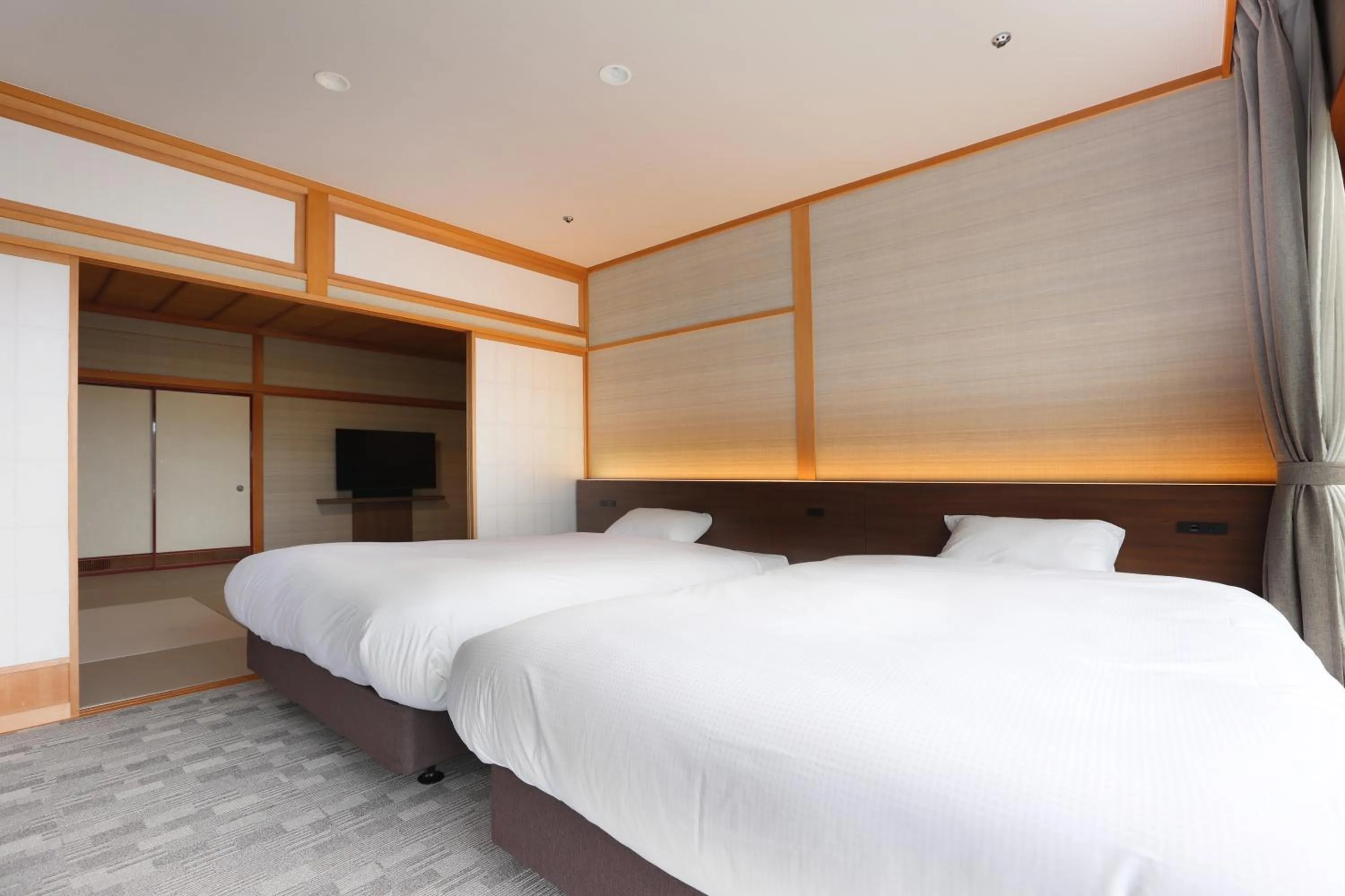 Bed in Manten no Tsujinoya