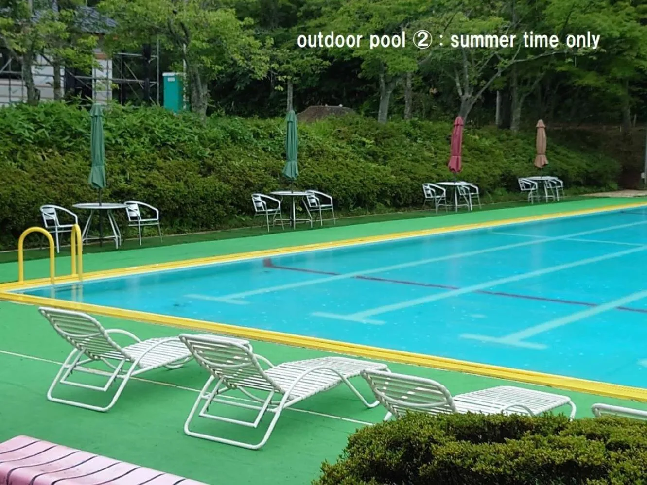 Pool view in Manten no Tsujinoya