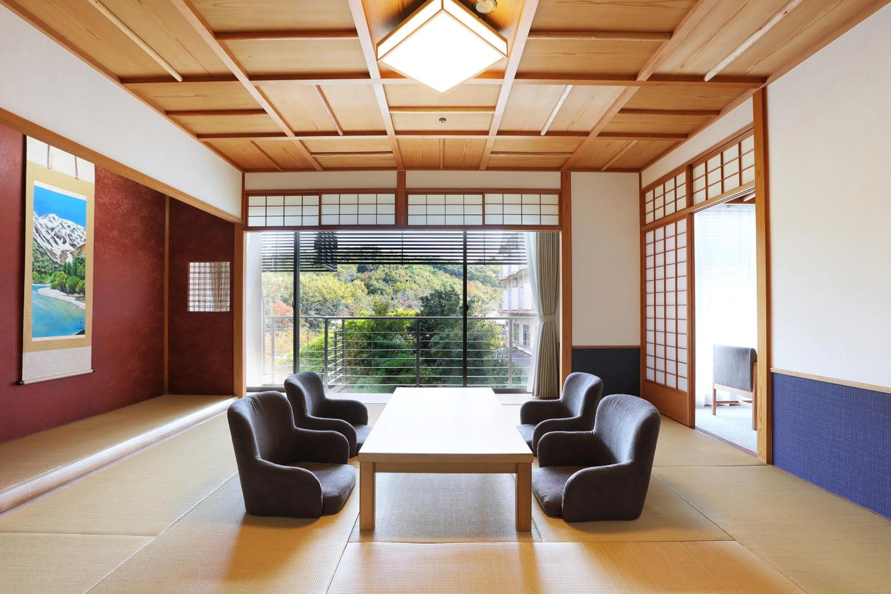 Living room in Manten no Tsujinoya