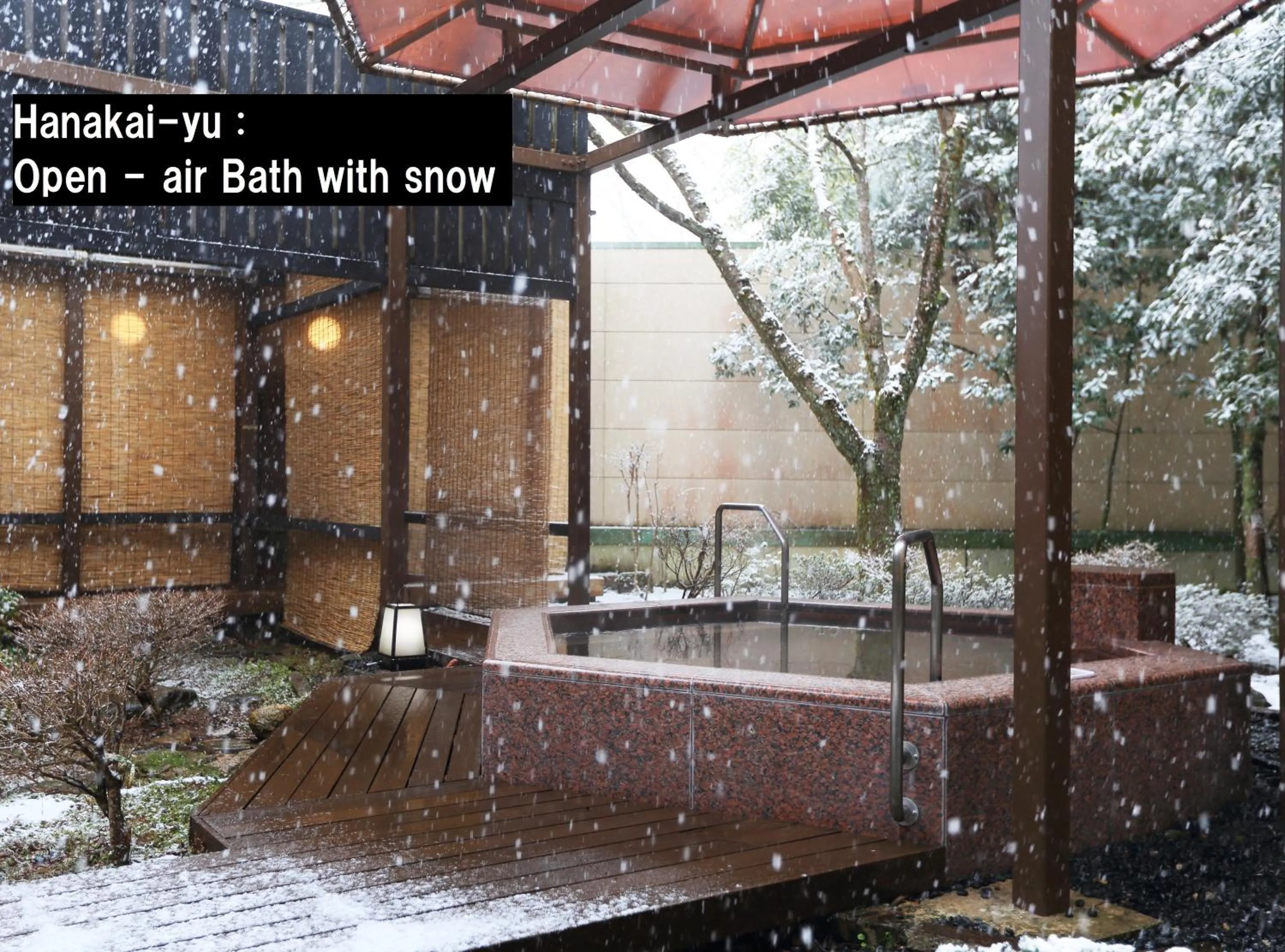 Hot Spring Bath in Manten no Tsujinoya