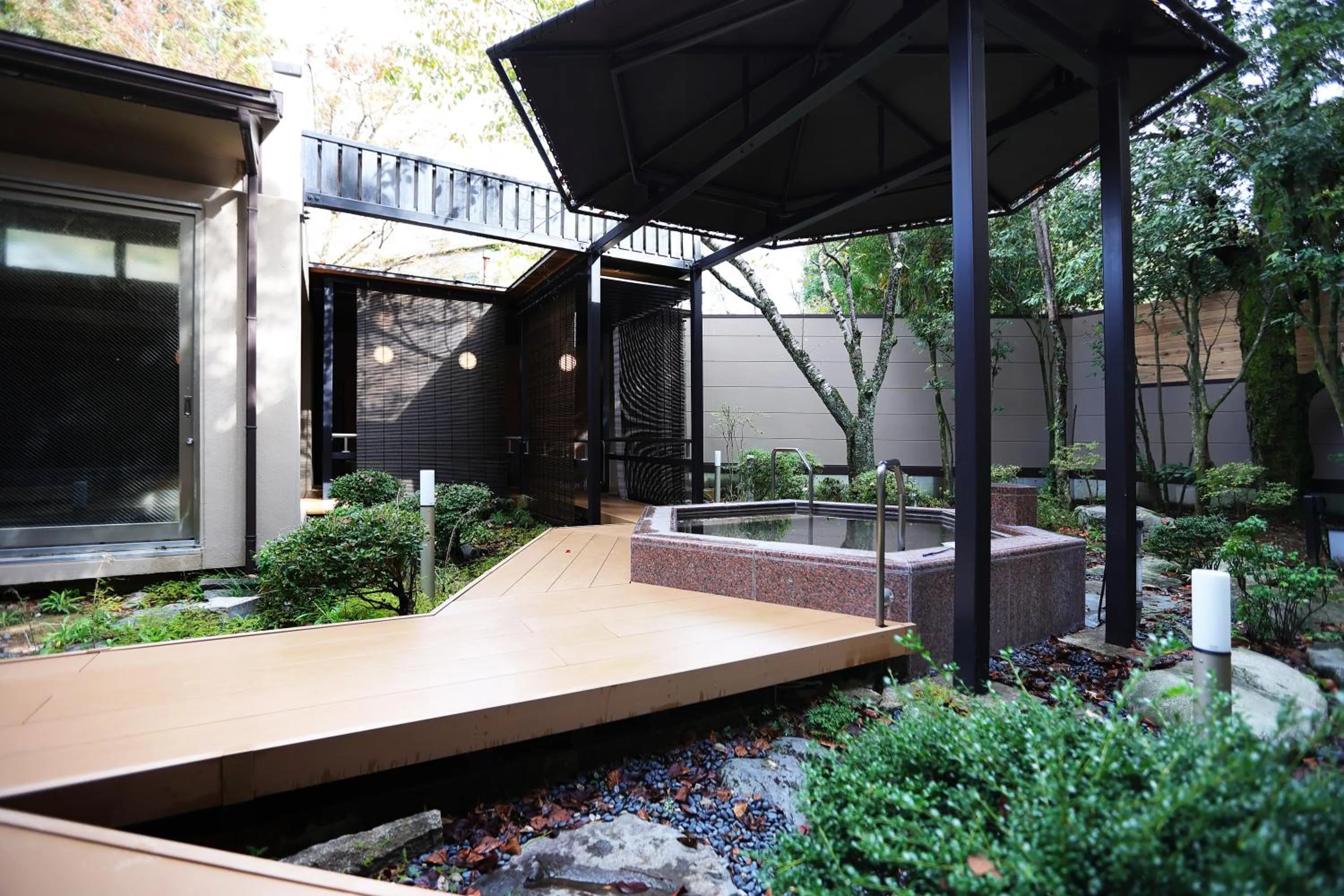 Garden view in Manten no Tsujinoya