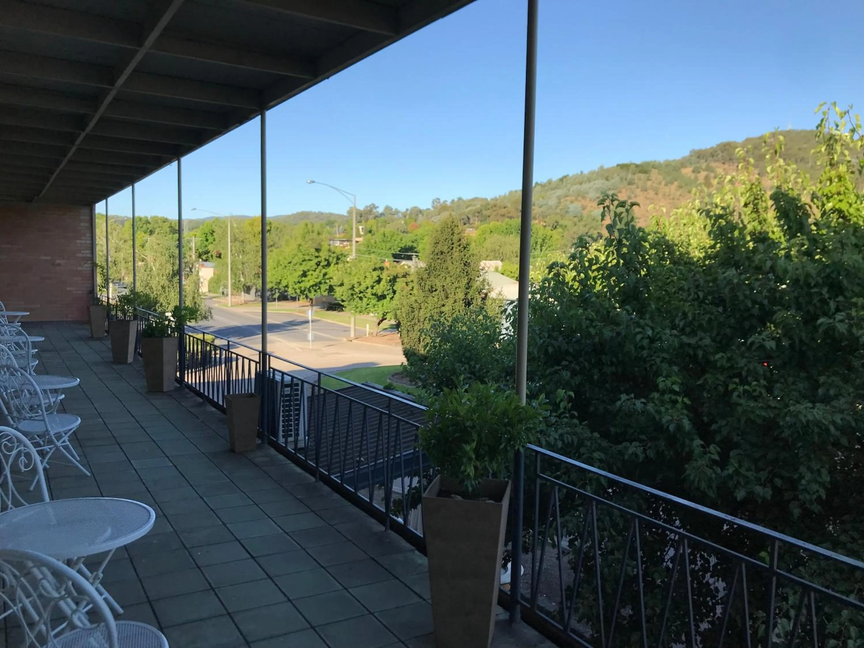Balcony/Terrace in Myrtleford Hotel