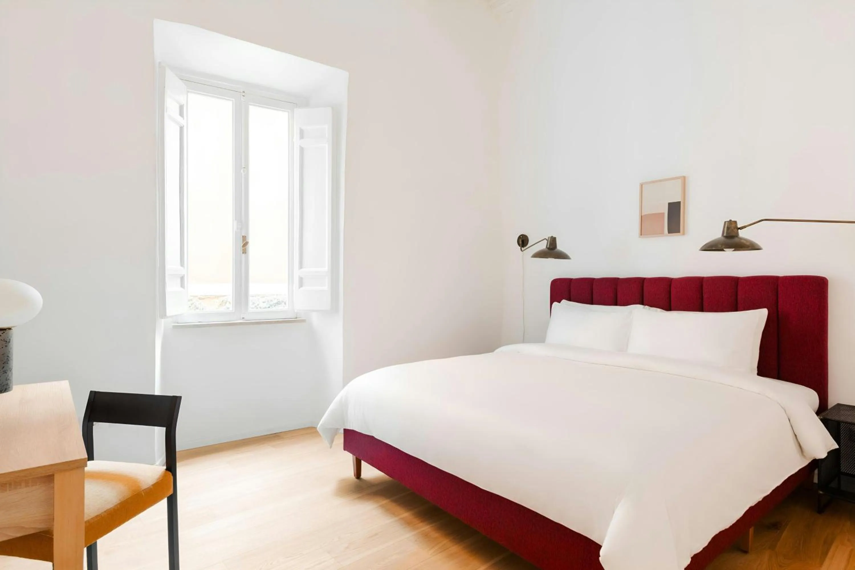 Bedroom, Bed in Sonder by Marriott Bonvoy Palazzo Taverna Apartments Piazza Navona