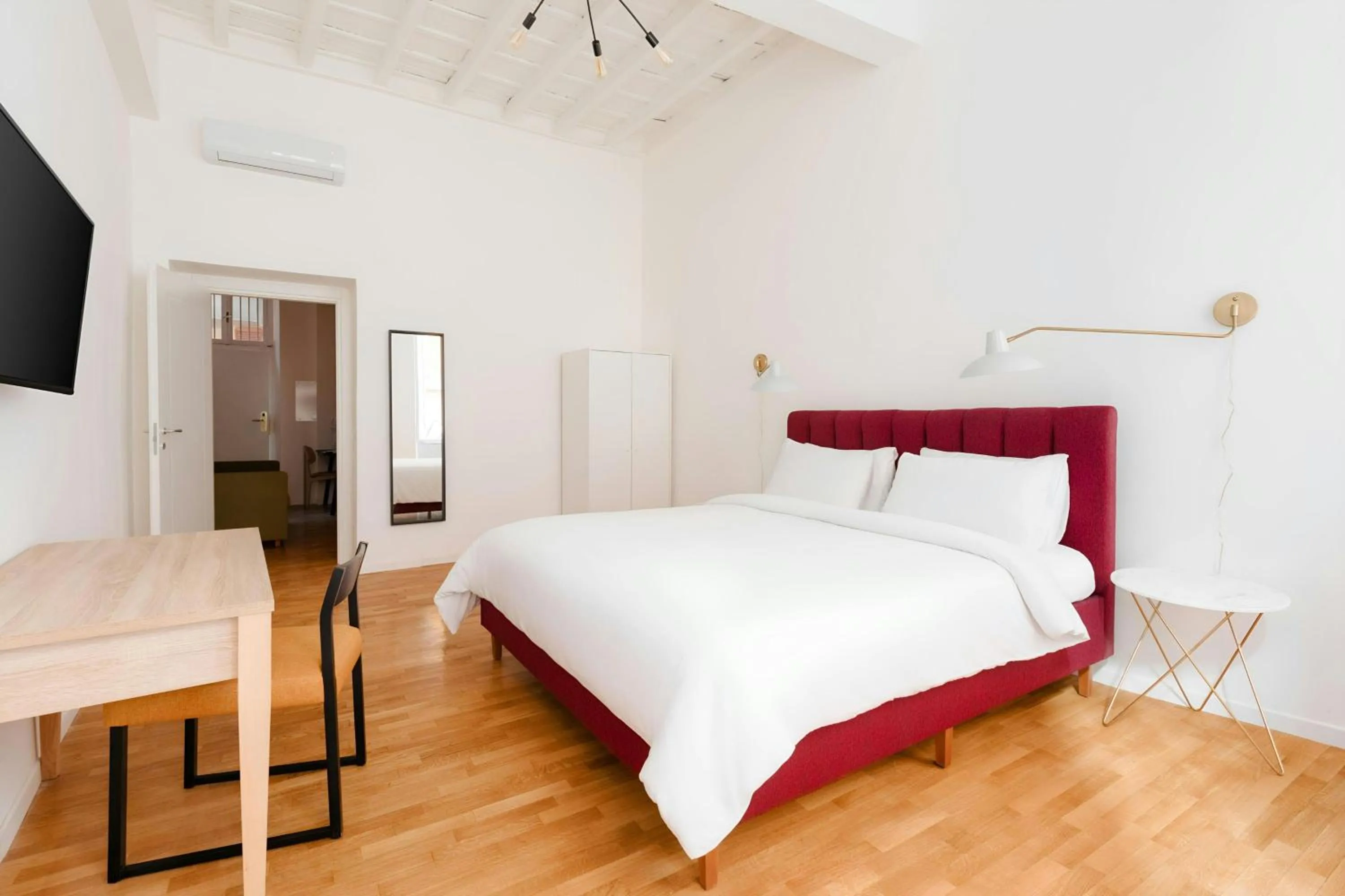 Bedroom, Bed in Sonder by Marriott Bonvoy Palazzo Taverna Apartments Piazza Navona