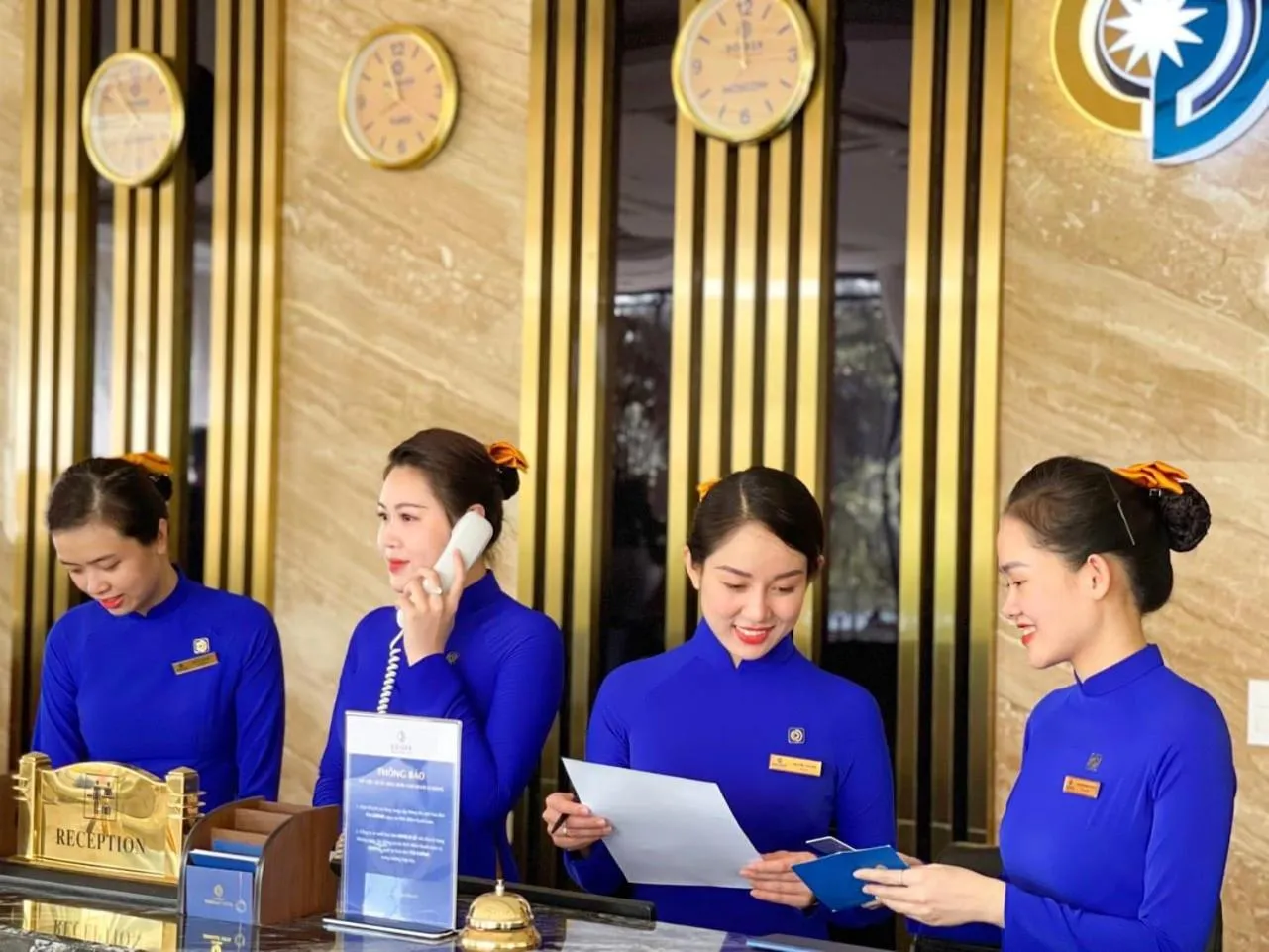 Staff in SANDALS FLORA HOTEL