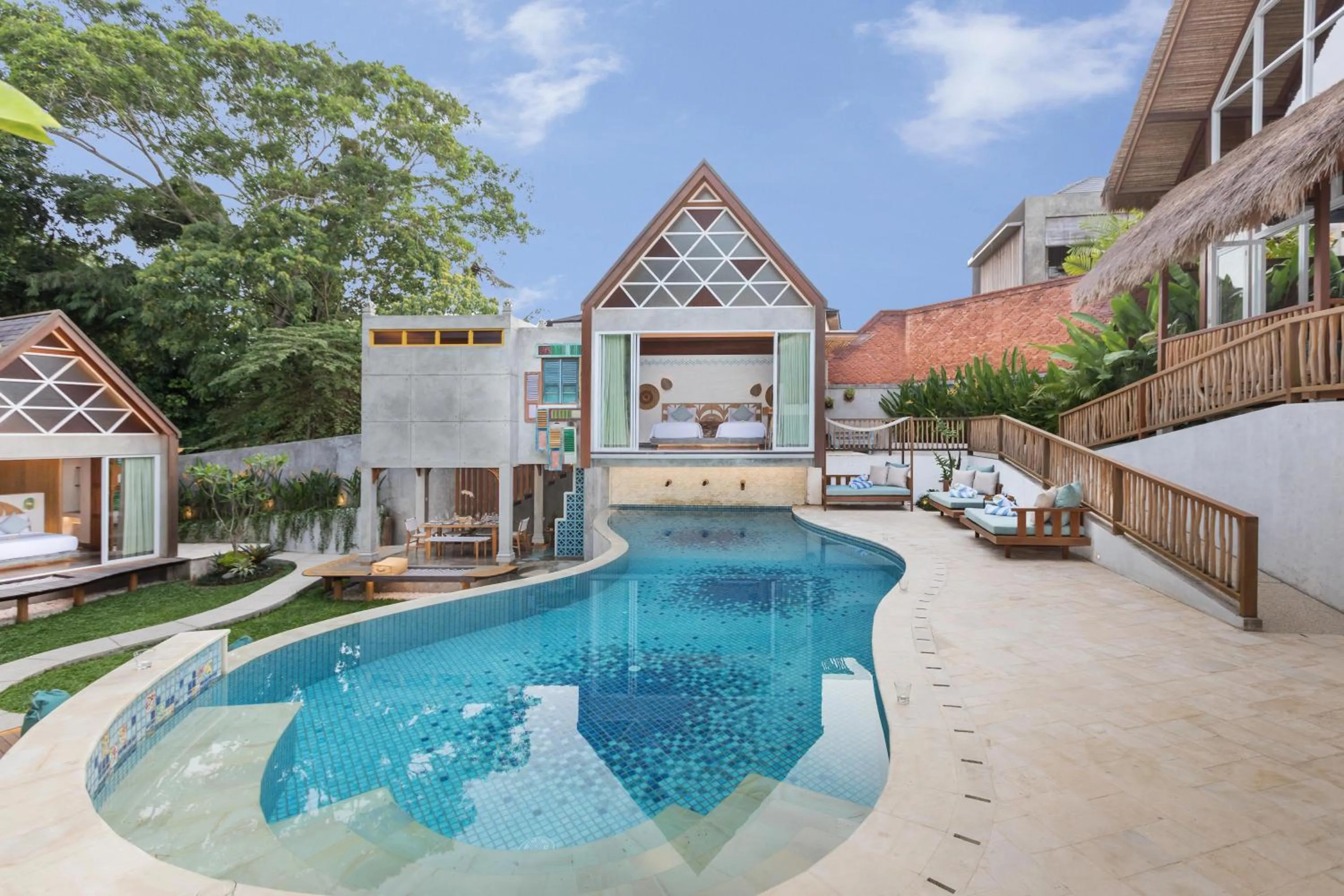 Property building in Arkana Village Canggu by Nagisa Bali