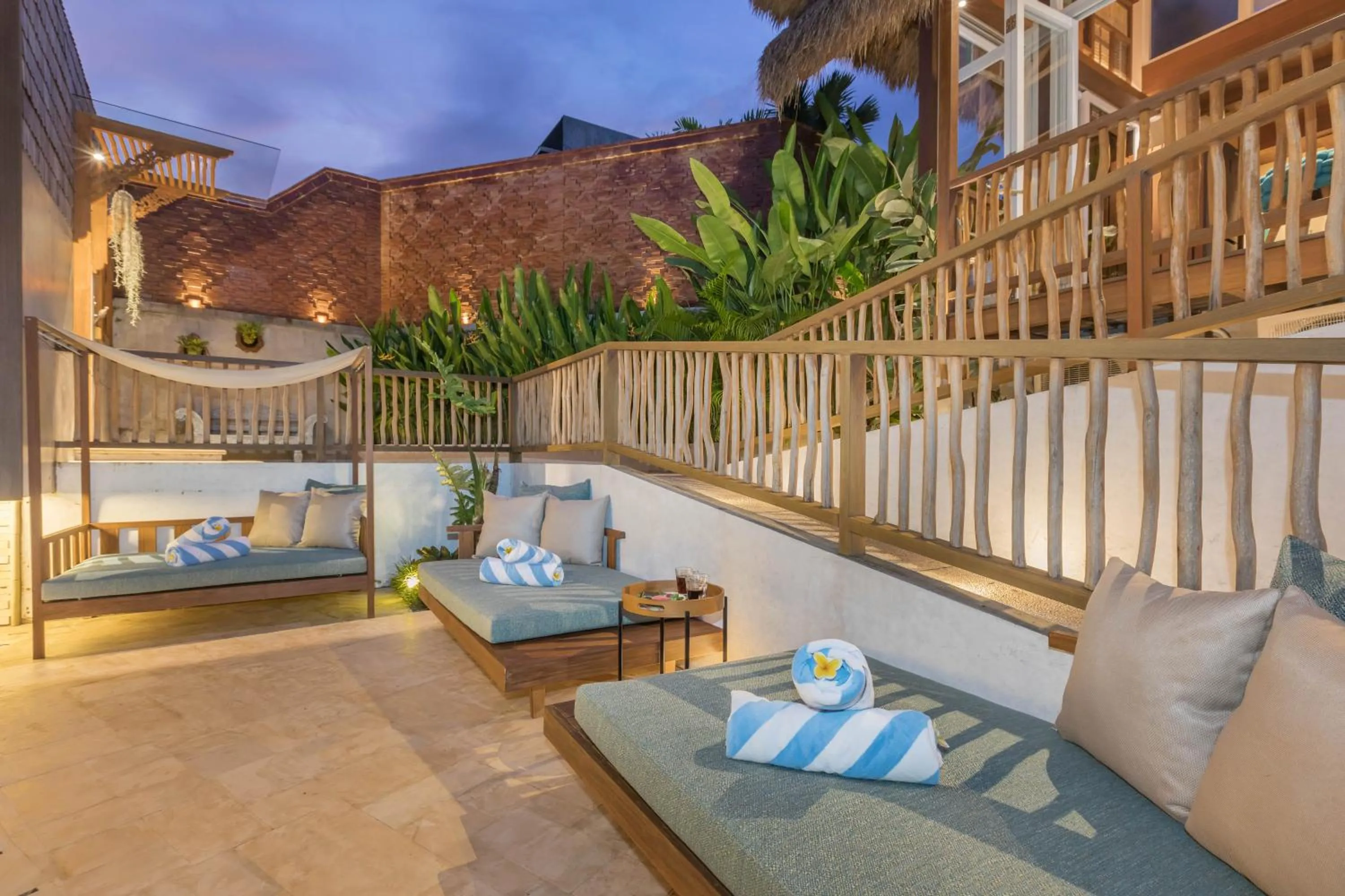 Night in Arkana Village Canggu by Nagisa Bali