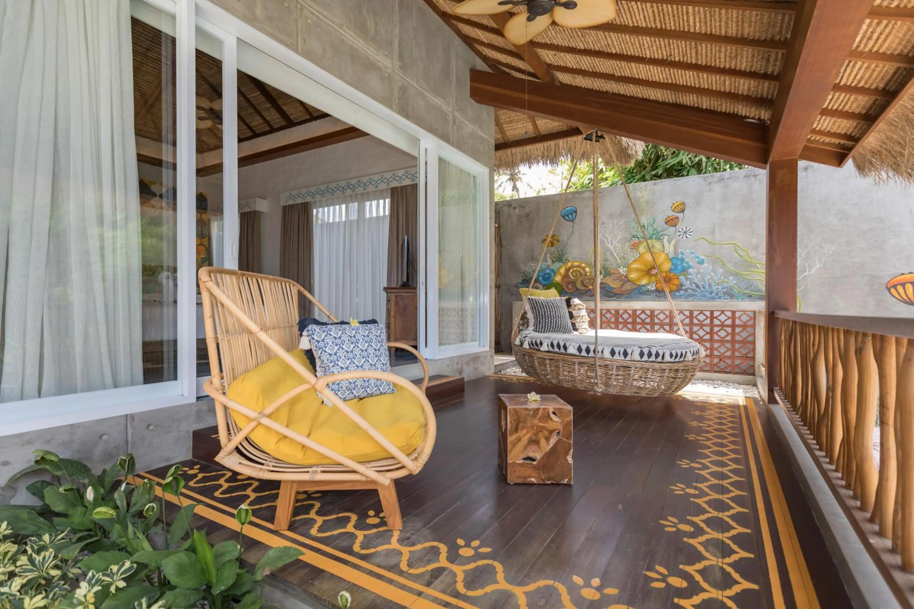 Patio in Arkana Village Canggu by Nagisa Bali