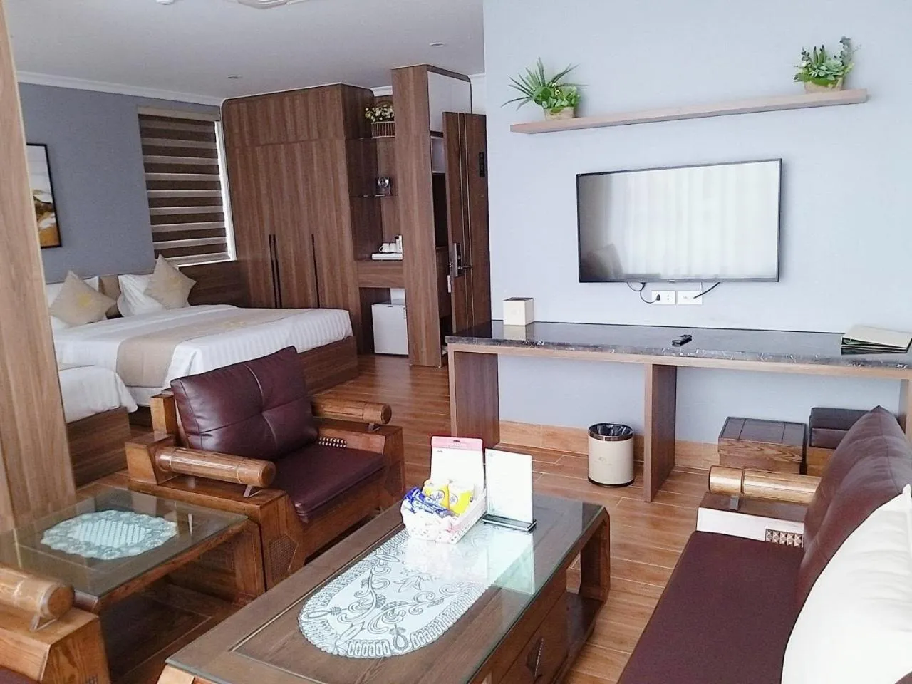 Bedroom in Minh Phát Hotel