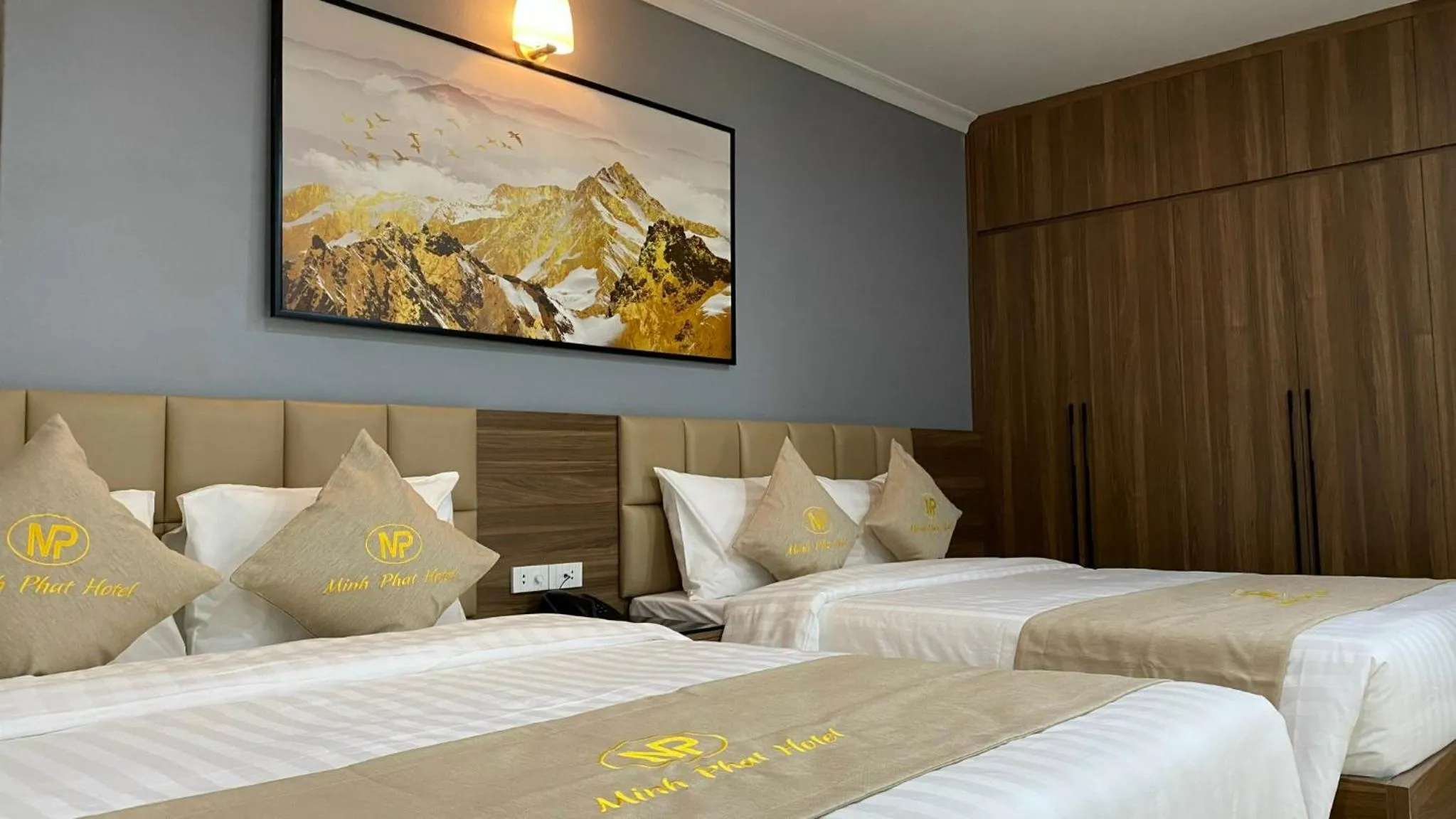 Bedroom in Minh Phát Hotel