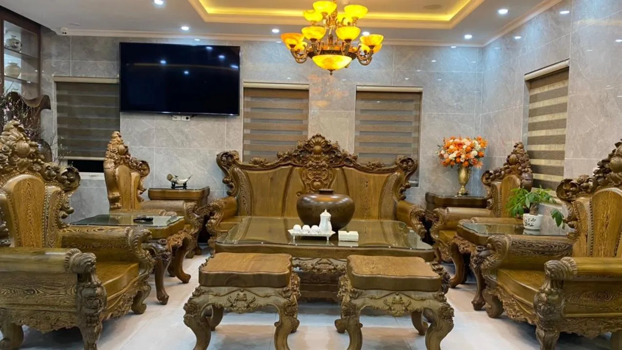 Lobby or reception in Minh Phát Hotel