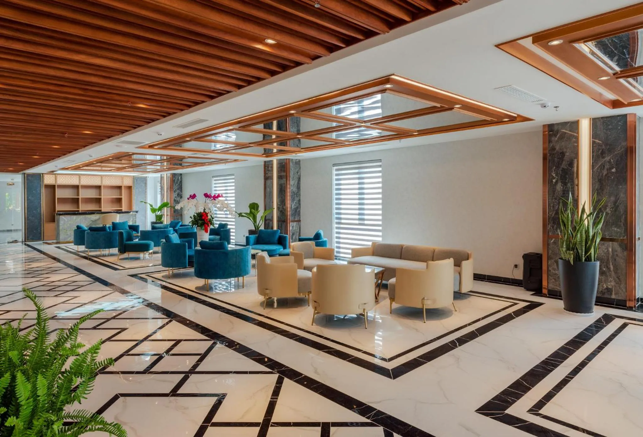 Lobby or reception in The Tahiti Beach Hotel