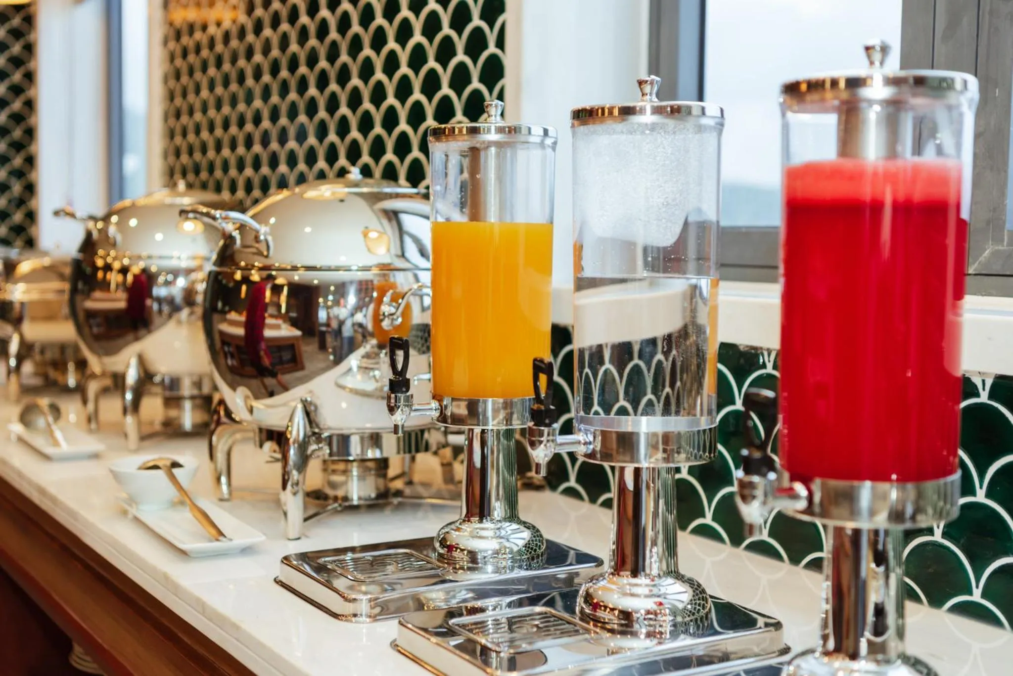 Food and drinks in The Tahiti Beach Hotel