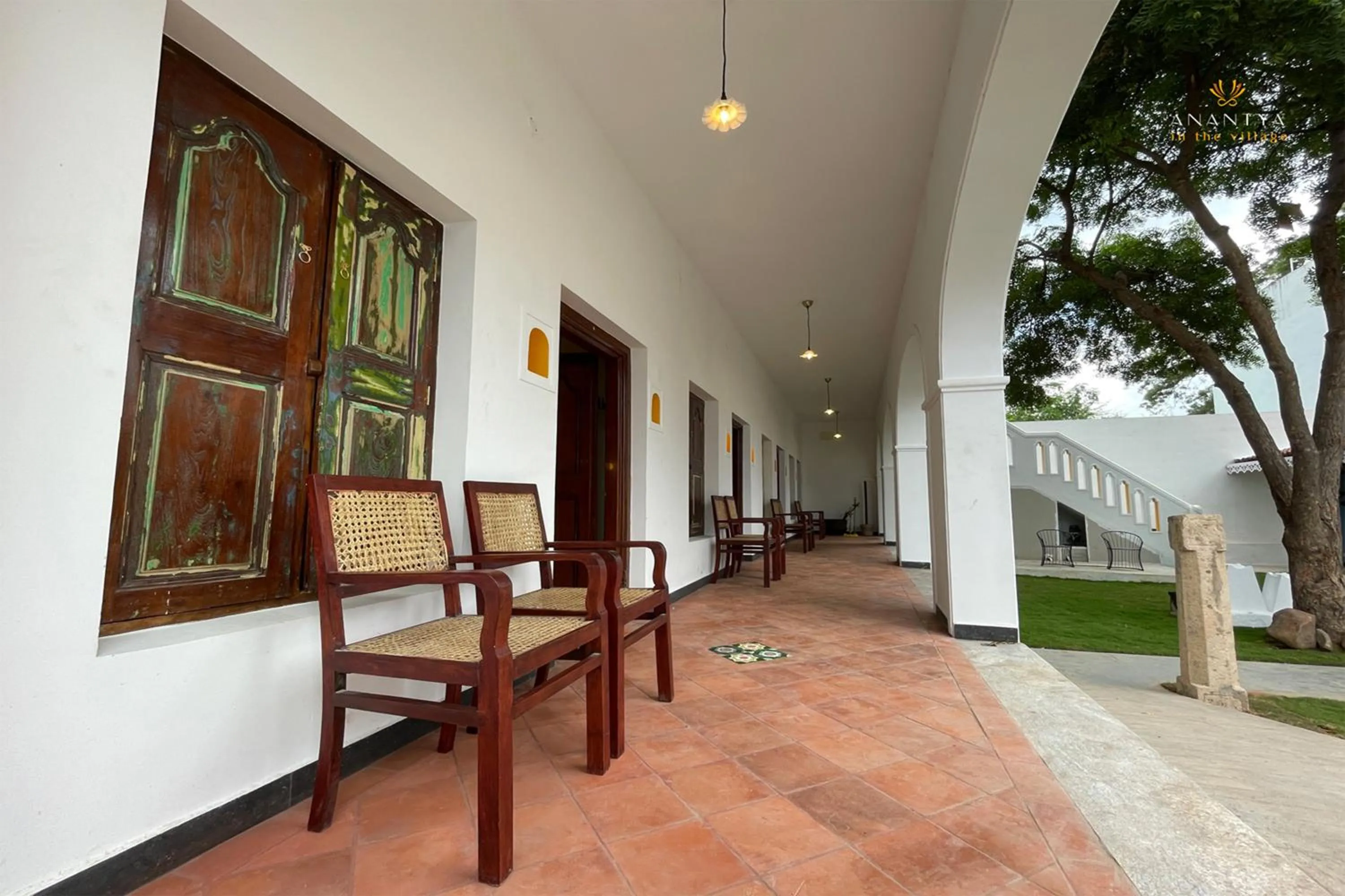 Inner courtyard view in Anantya In The Village