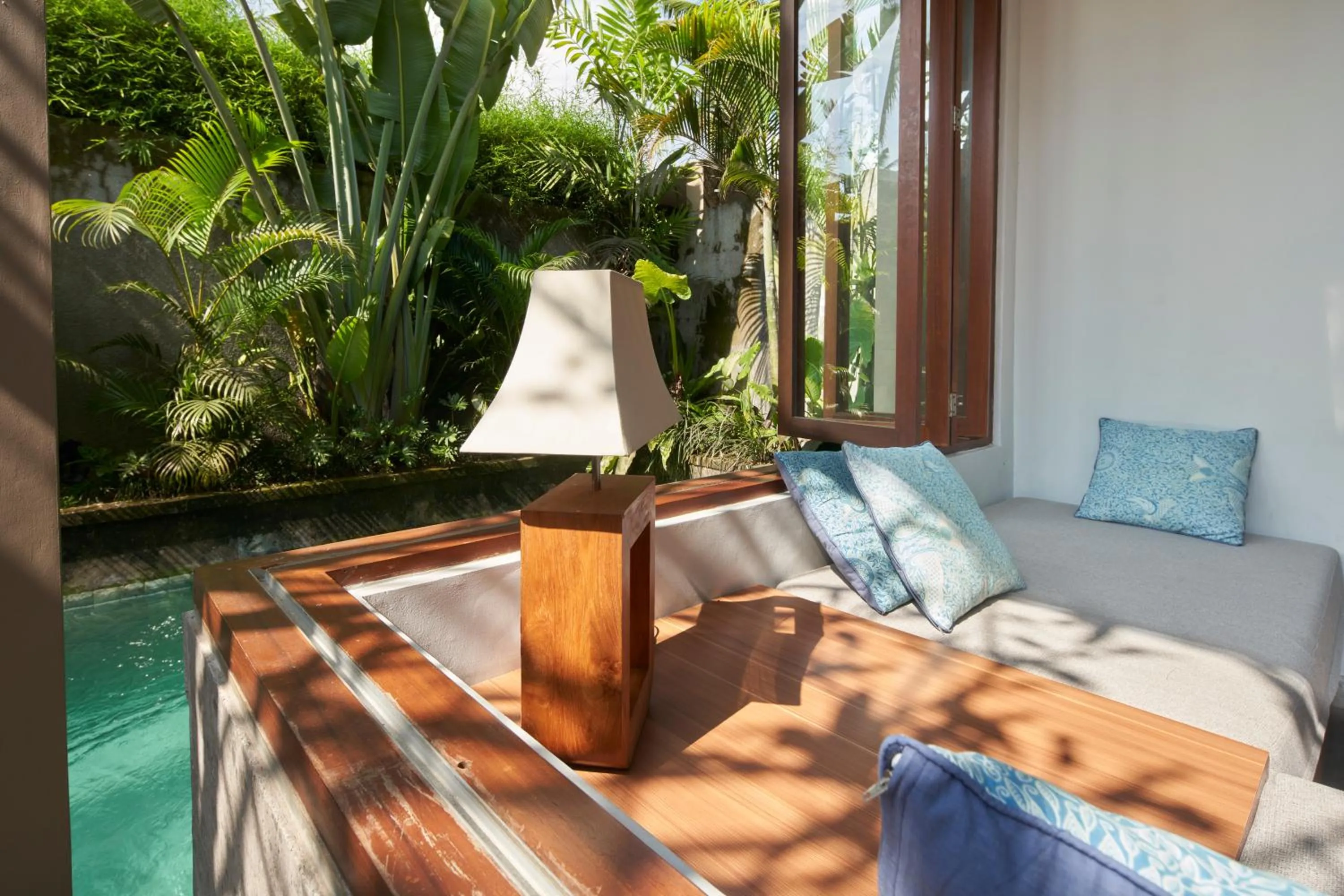 Living room in Prema Uja Villas