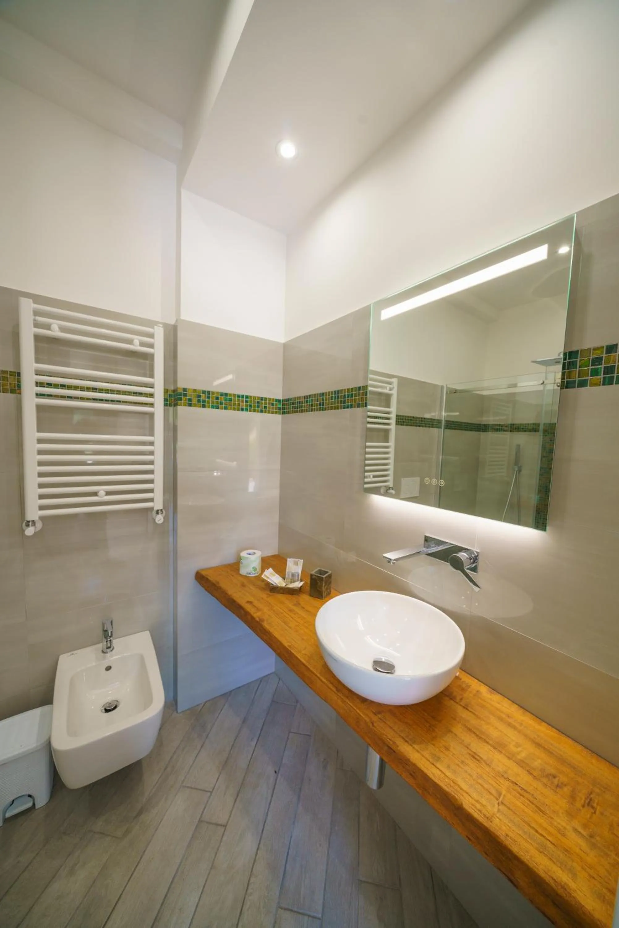Bathroom in Minissale Farmhouse