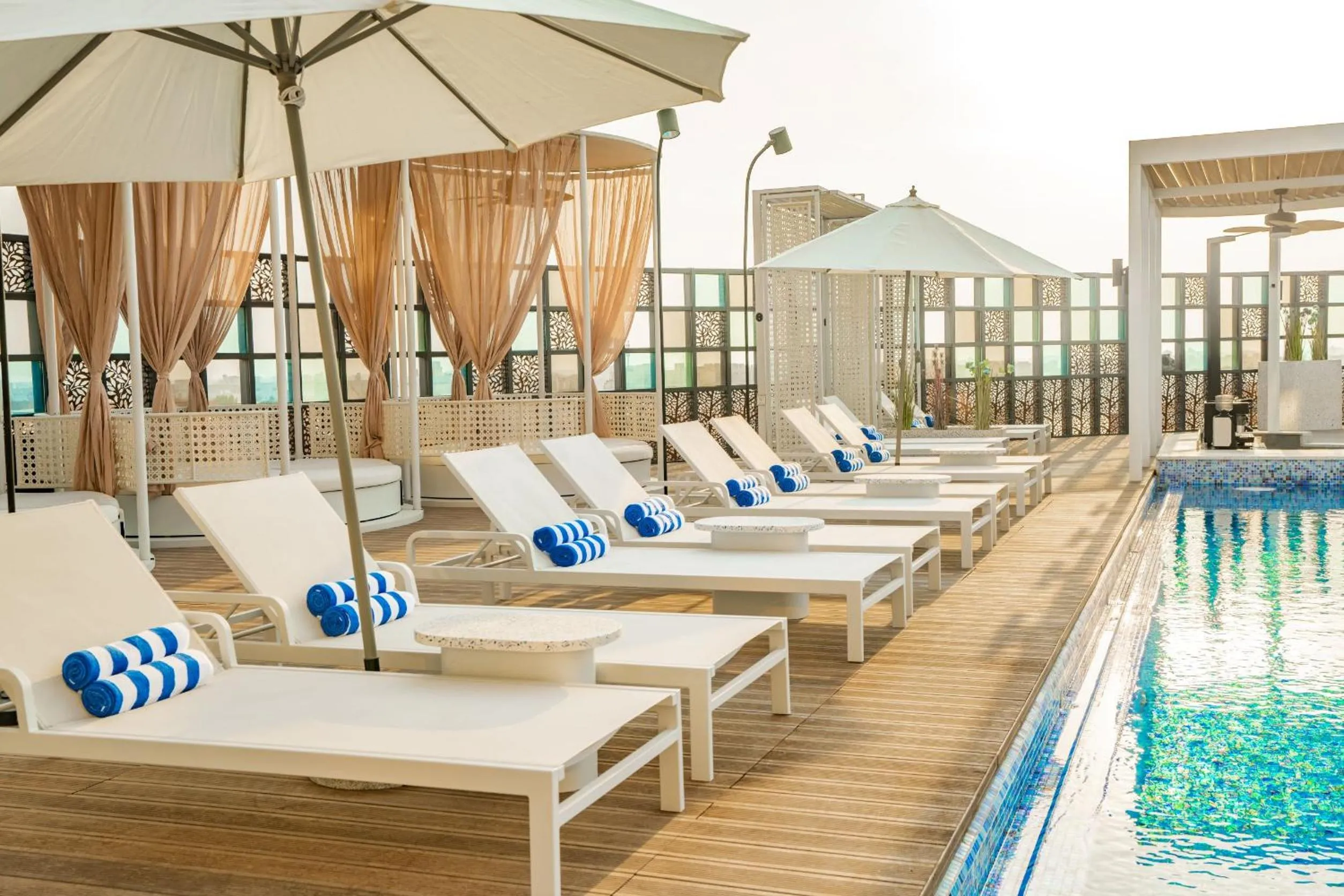 Swimming pool in The House Hotel Al Khiran