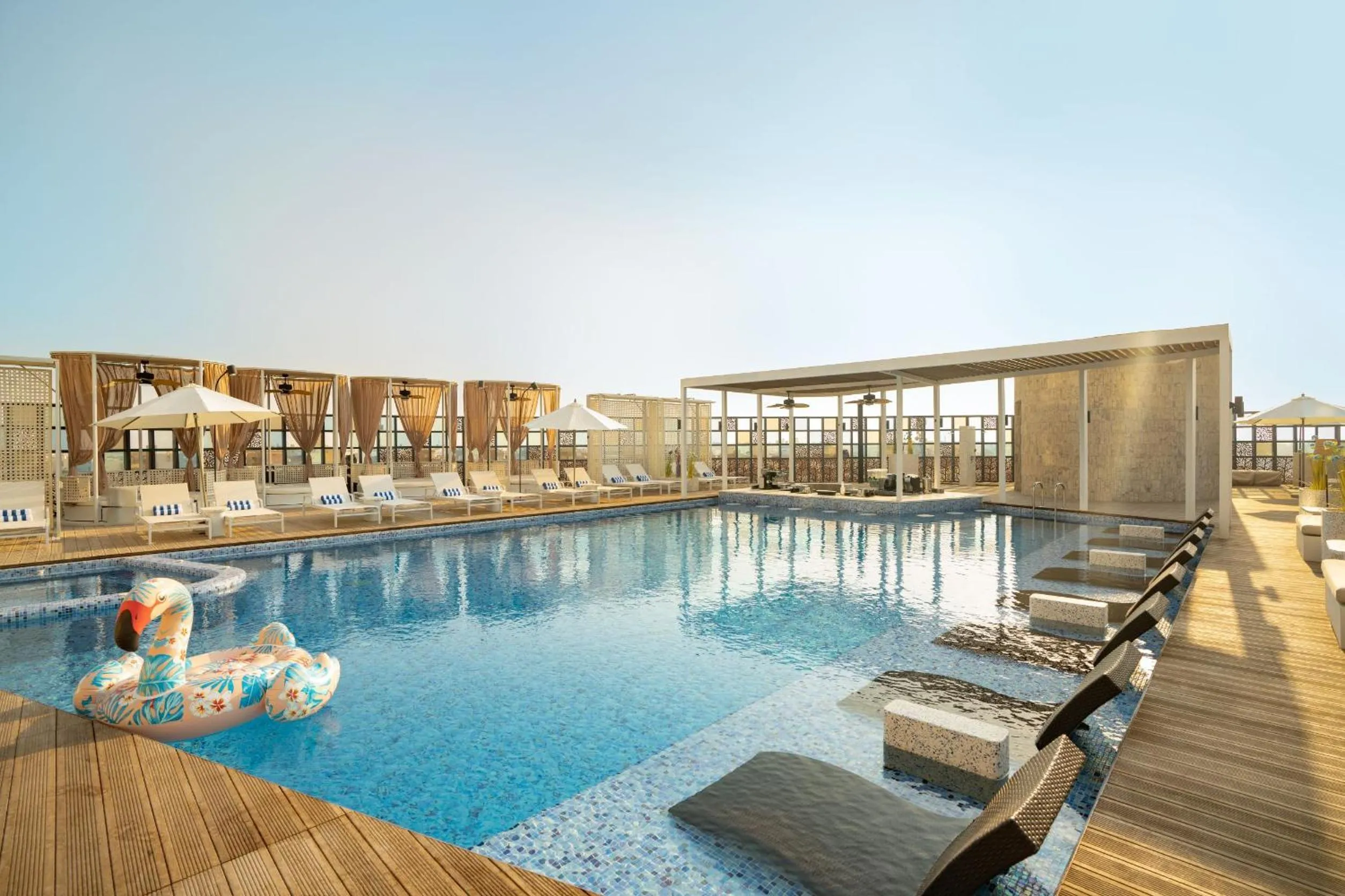 Swimming pool in The House Hotel Al Khiran