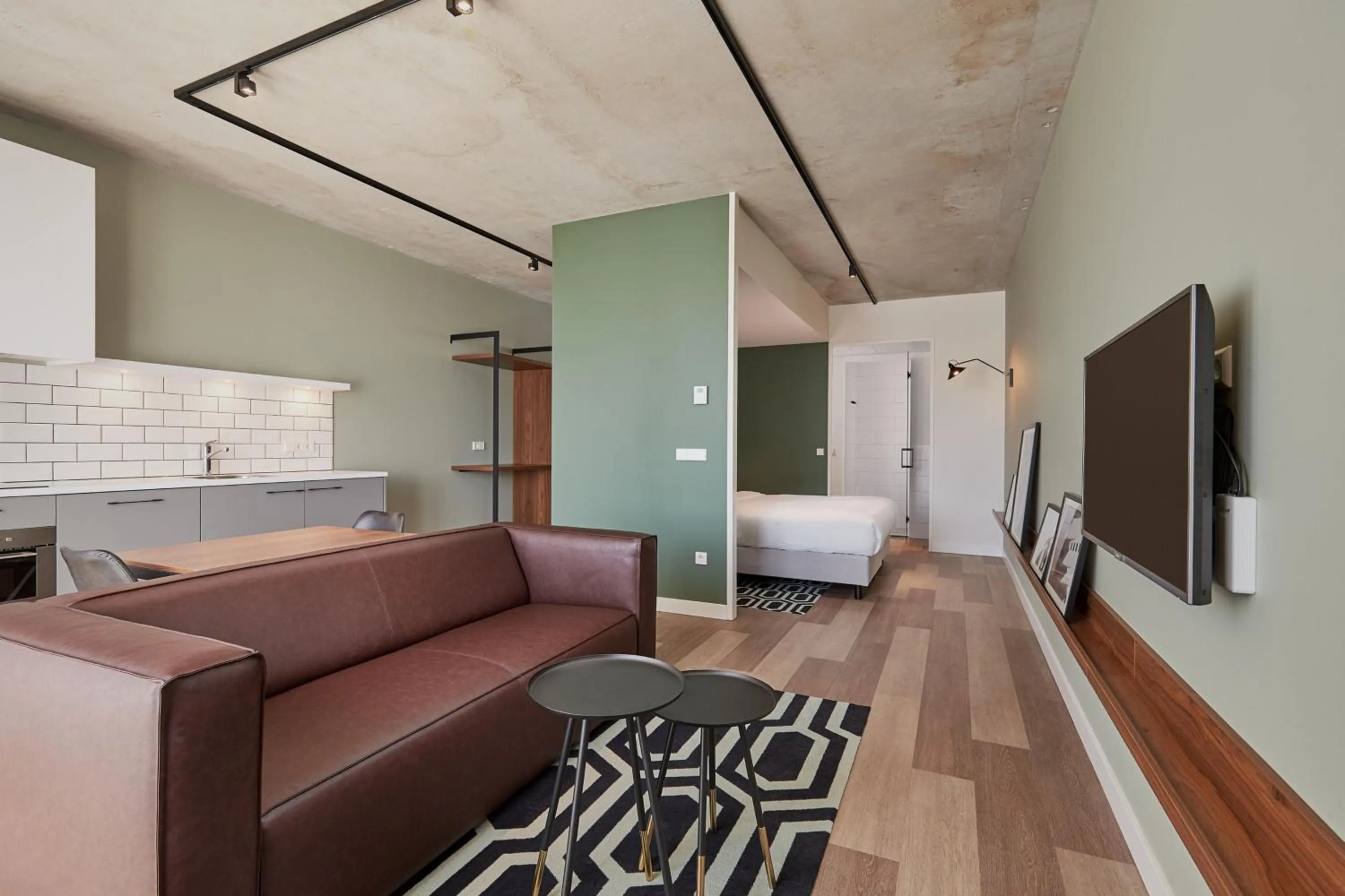 Photo of the whole room in Corendon Apartments Amsterdam Schiphol Airport