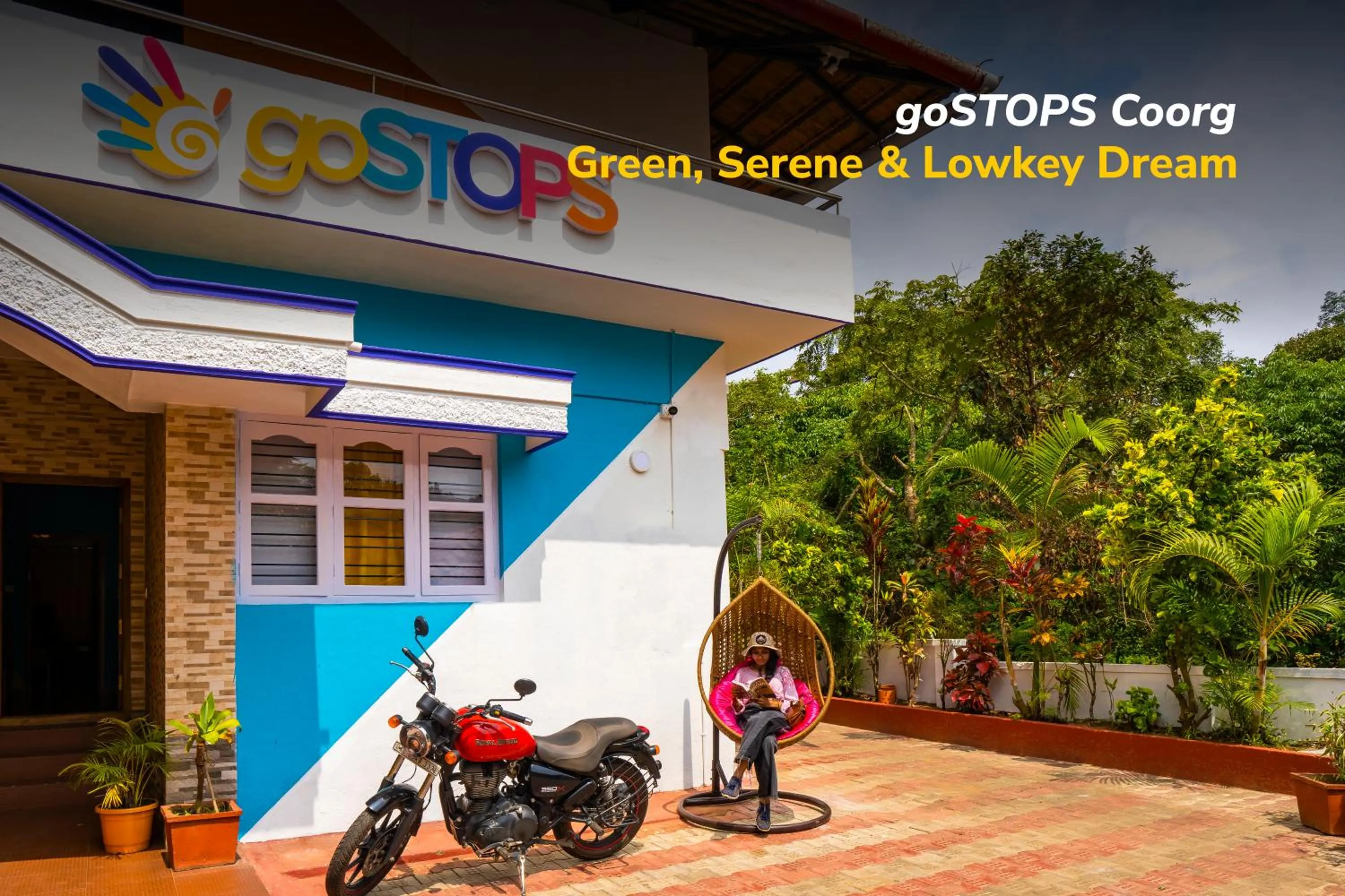 Facade/entrance in goSTOPS Coorg