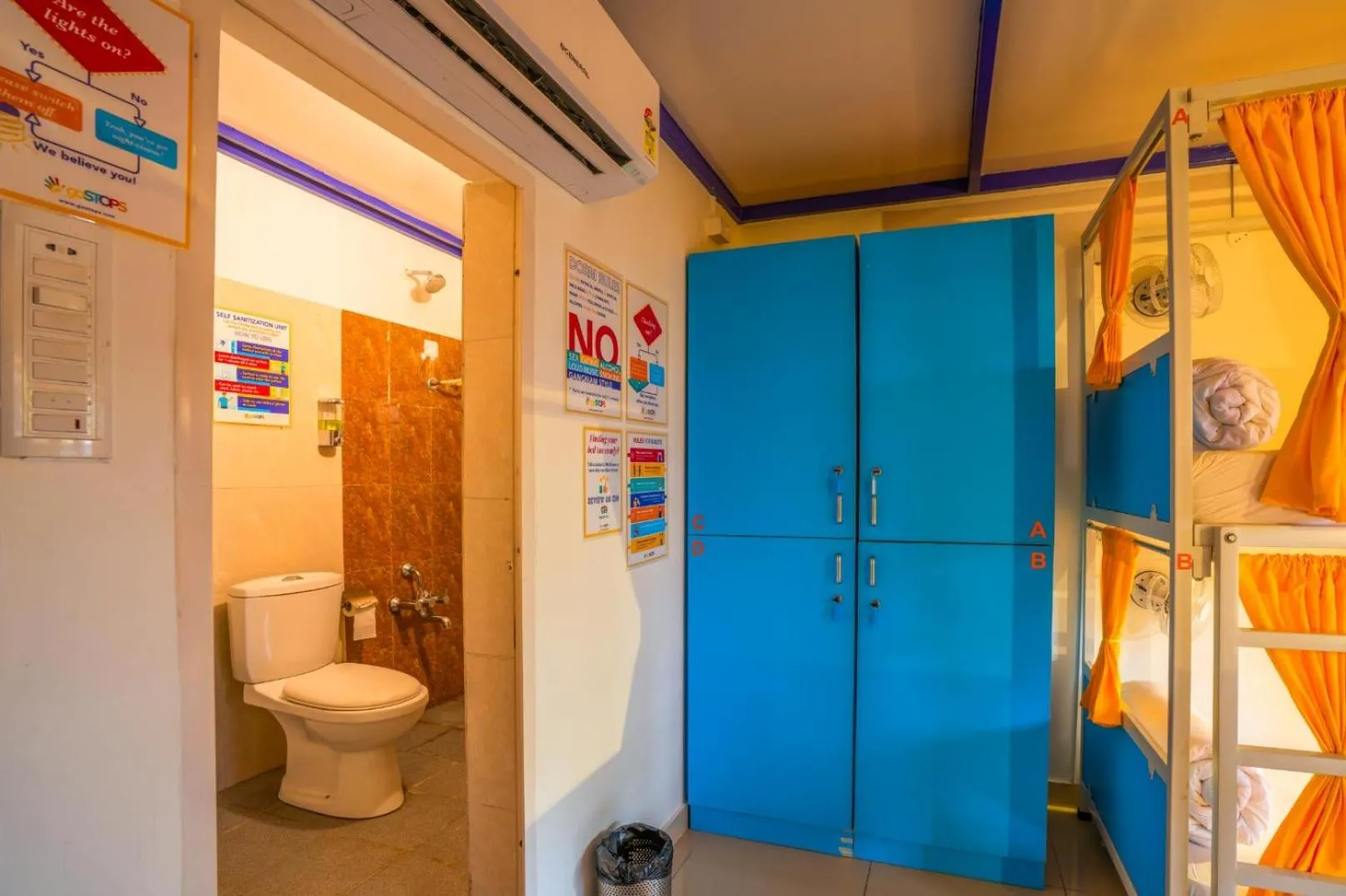 Toilet in goSTOPS Coorg