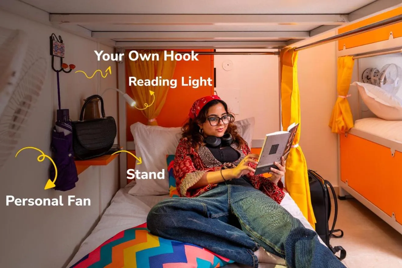 Bed in goSTOPS Coorg