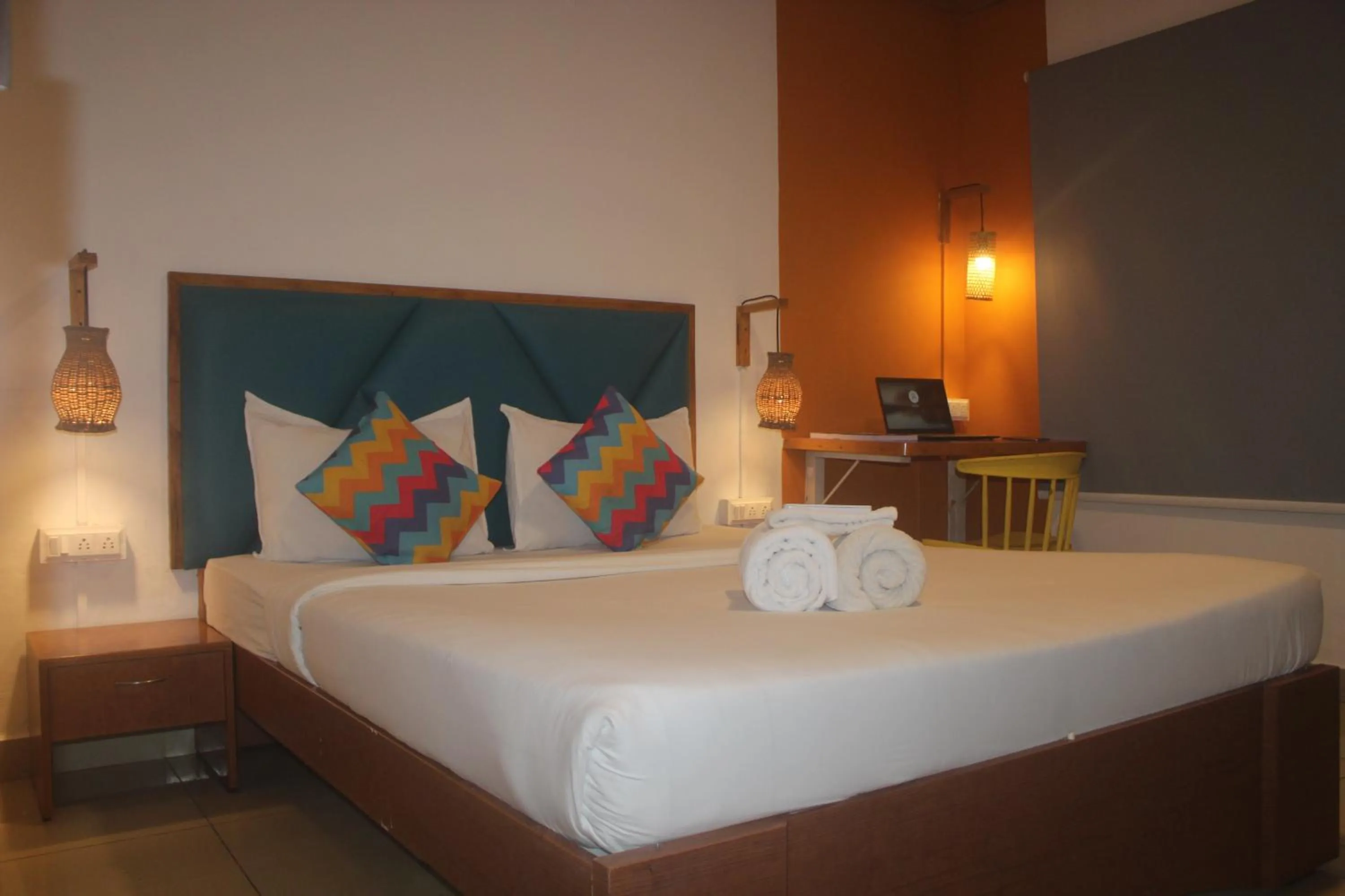 Bed in goSTOPS Coorg