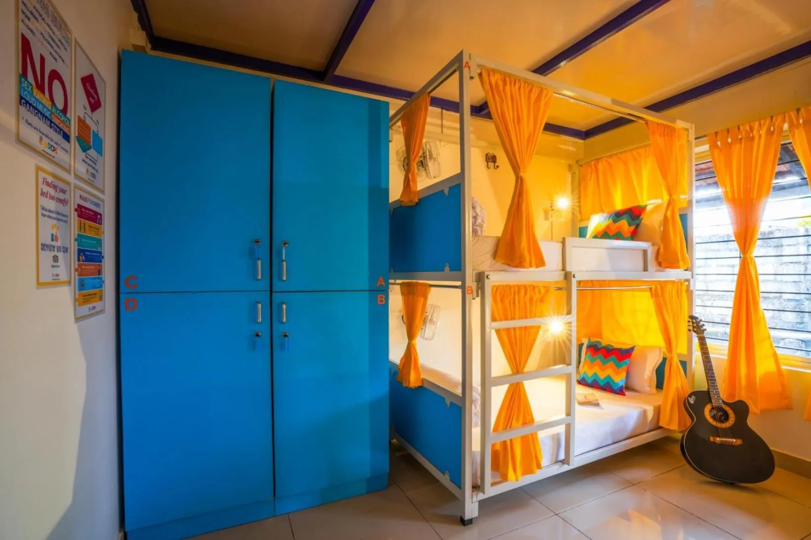 Bed in goSTOPS Coorg