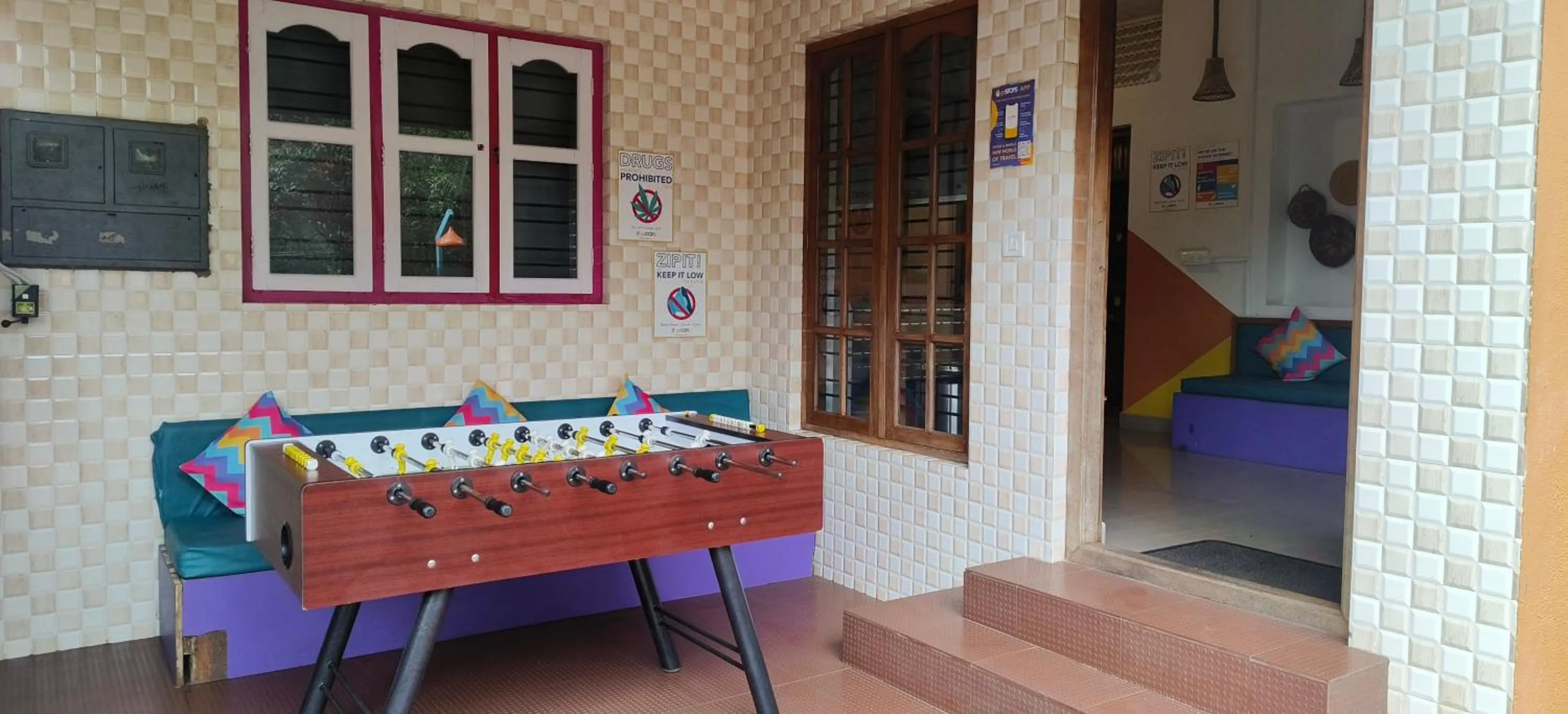 Game Room in goSTOPS Coorg