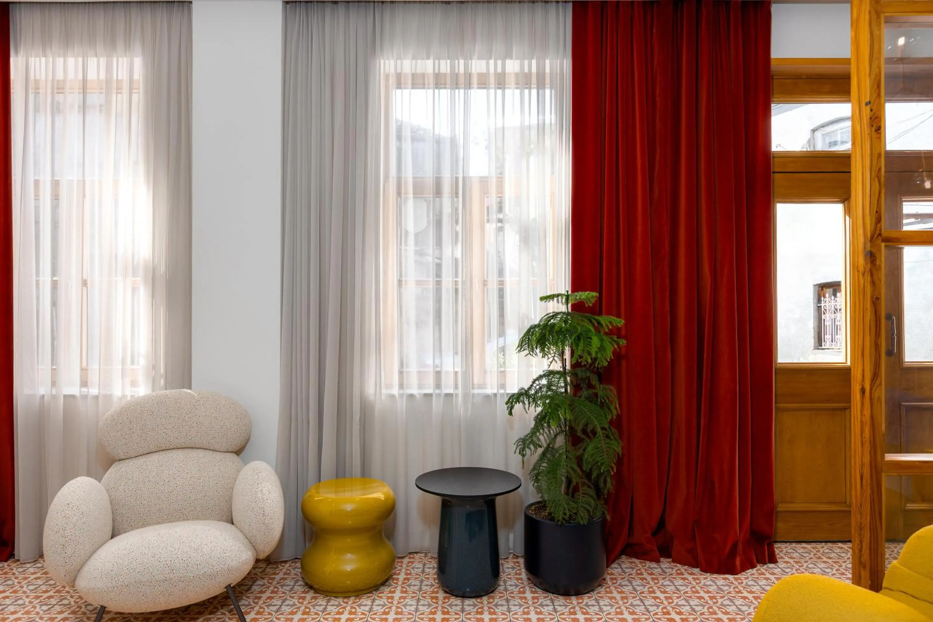 Lobby or reception in The Blue Fox Hotel