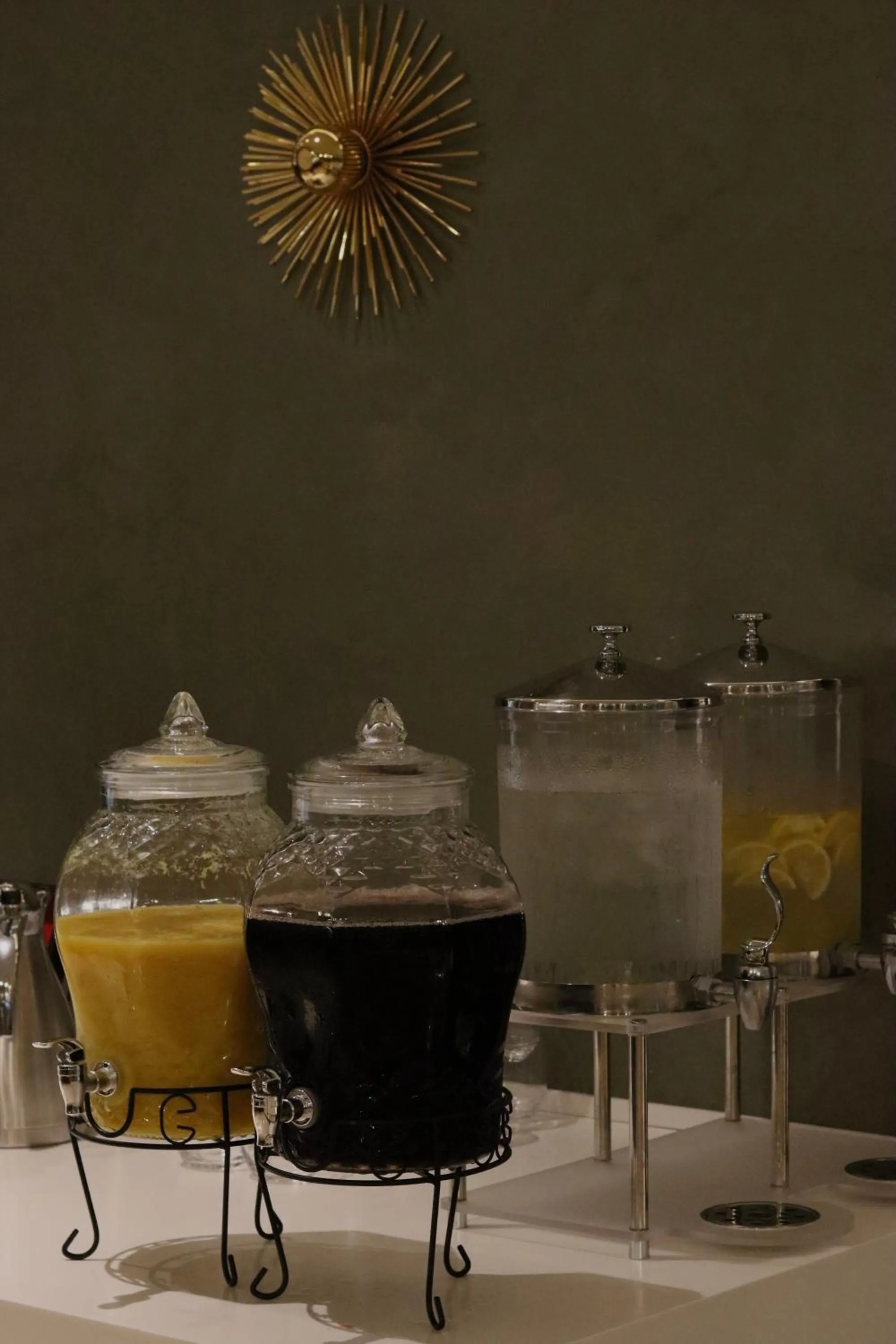 Buffet breakfast in Marjan Plaza Hotel