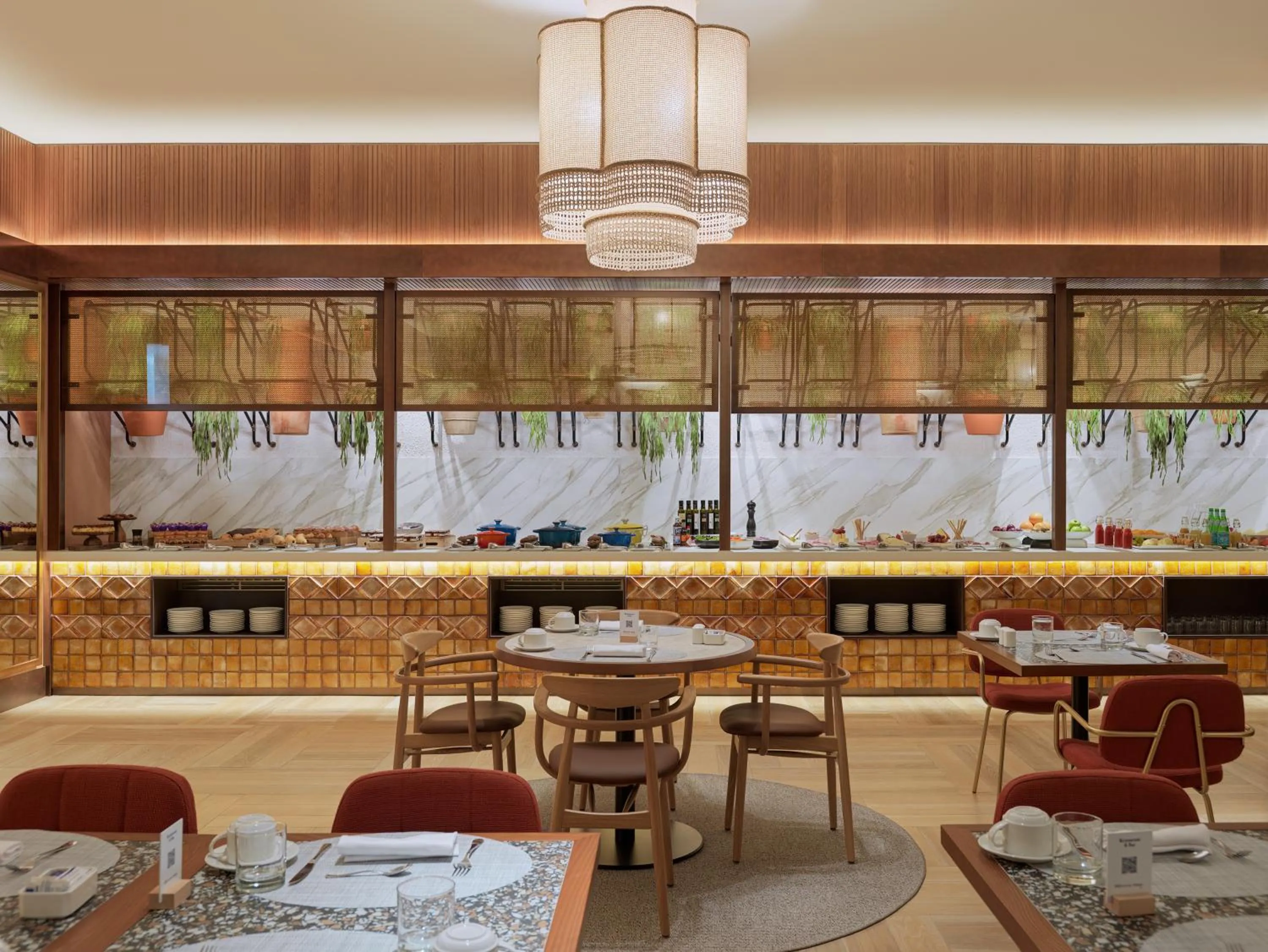 Buffet breakfast in H10 Croma Málaga