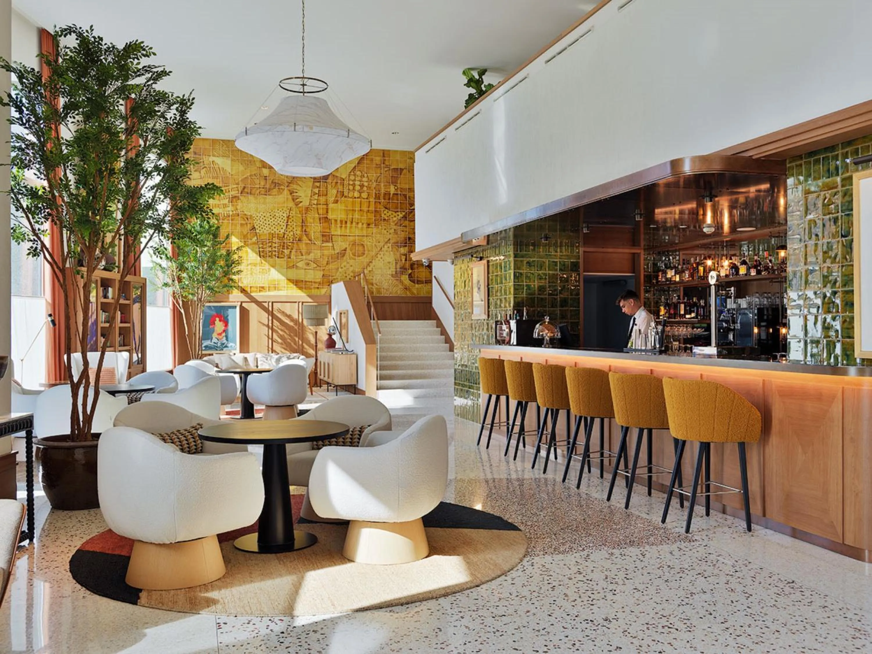 Lounge or bar in H10 Croma Málaga