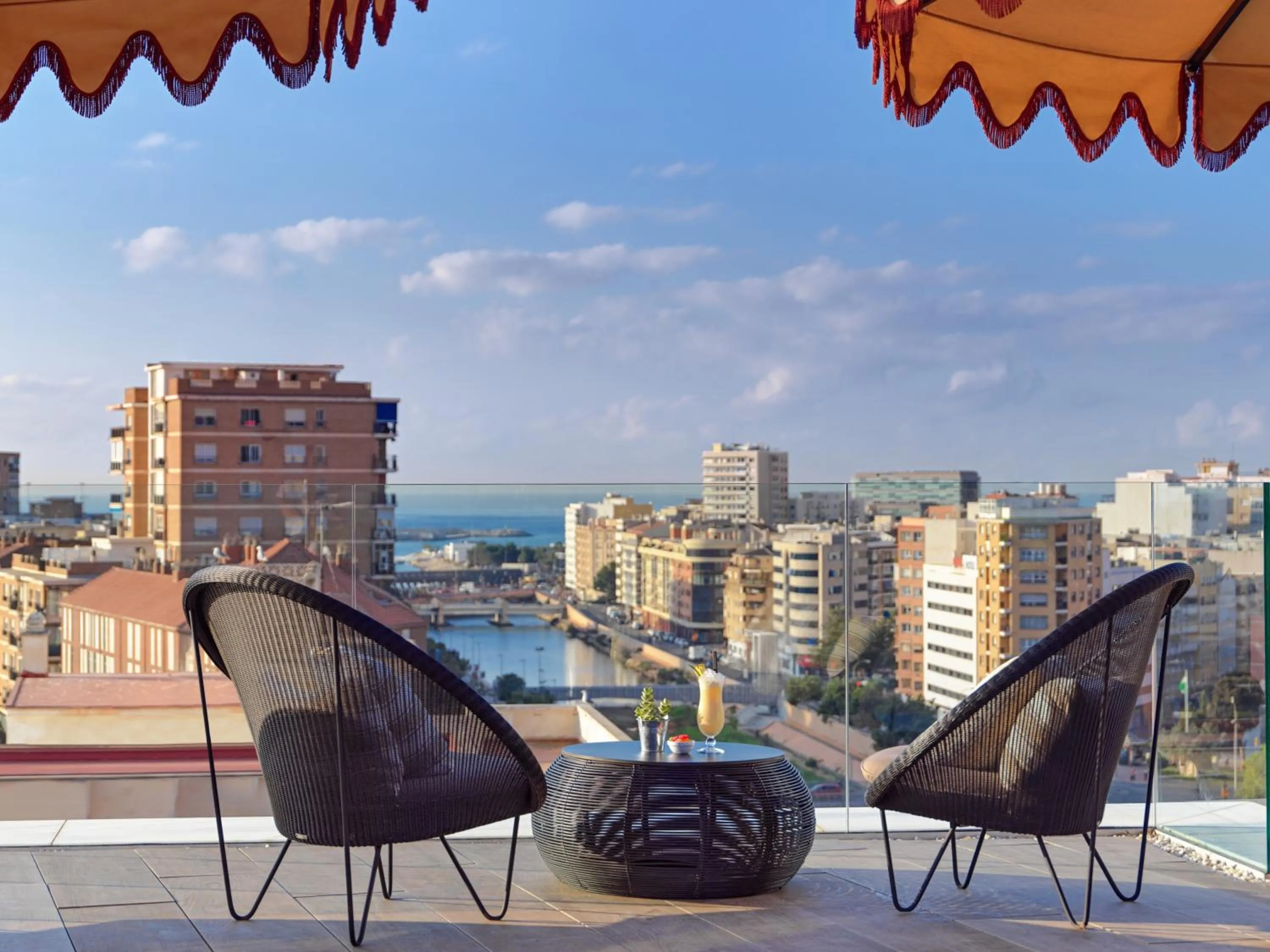 Balcony/Terrace in H10 Croma Málaga
