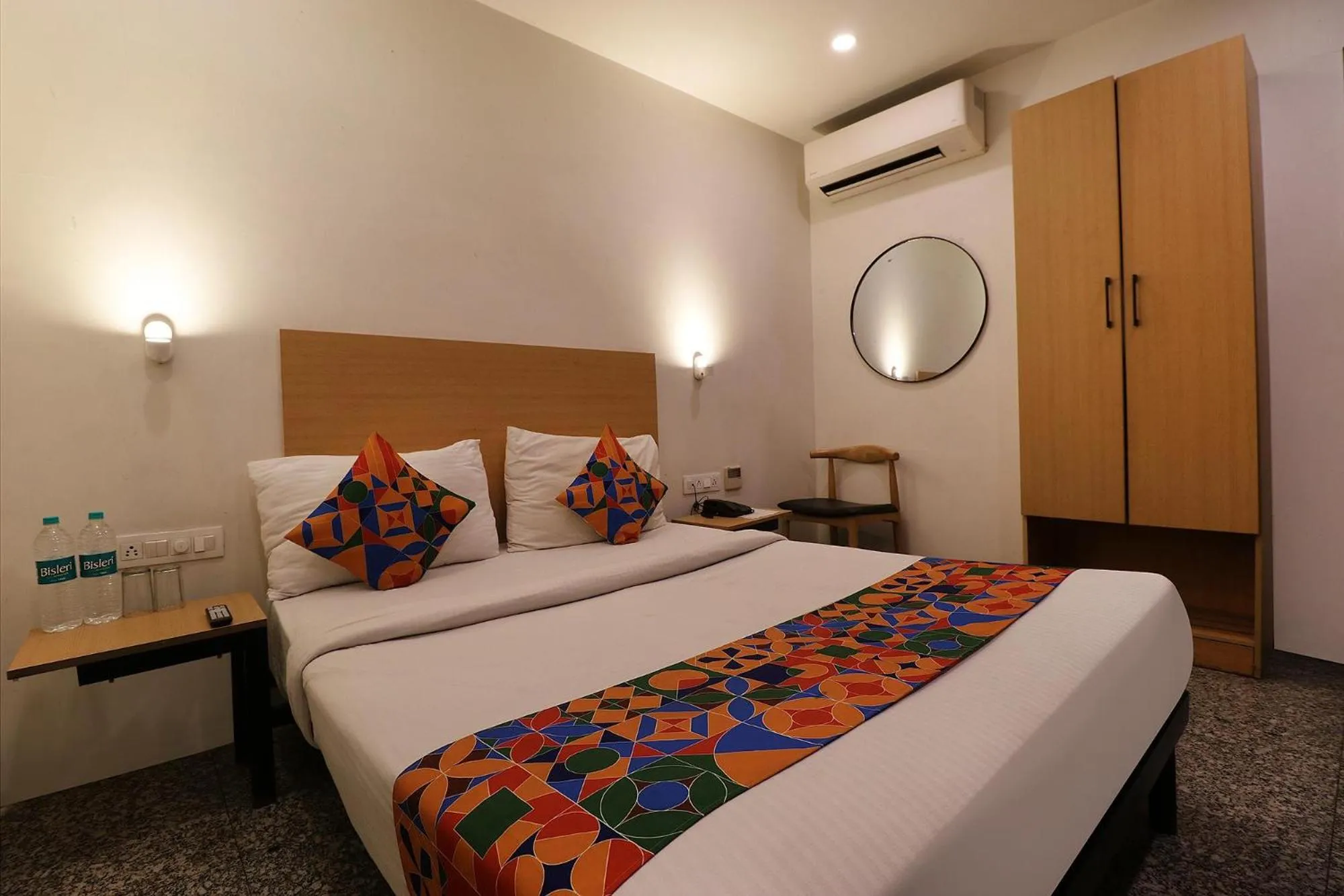 Property building, Bed in FabHotel La Serene Punjabi Bagh