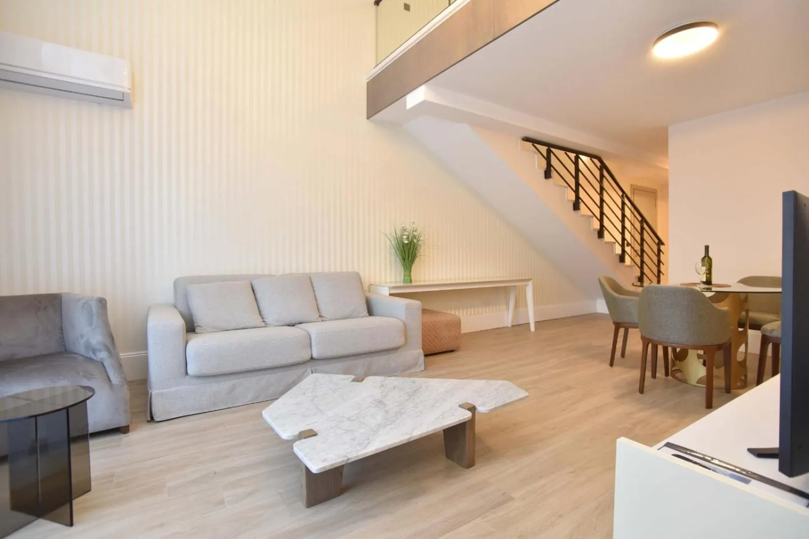 Living room in CASA AL MARE by Moskva