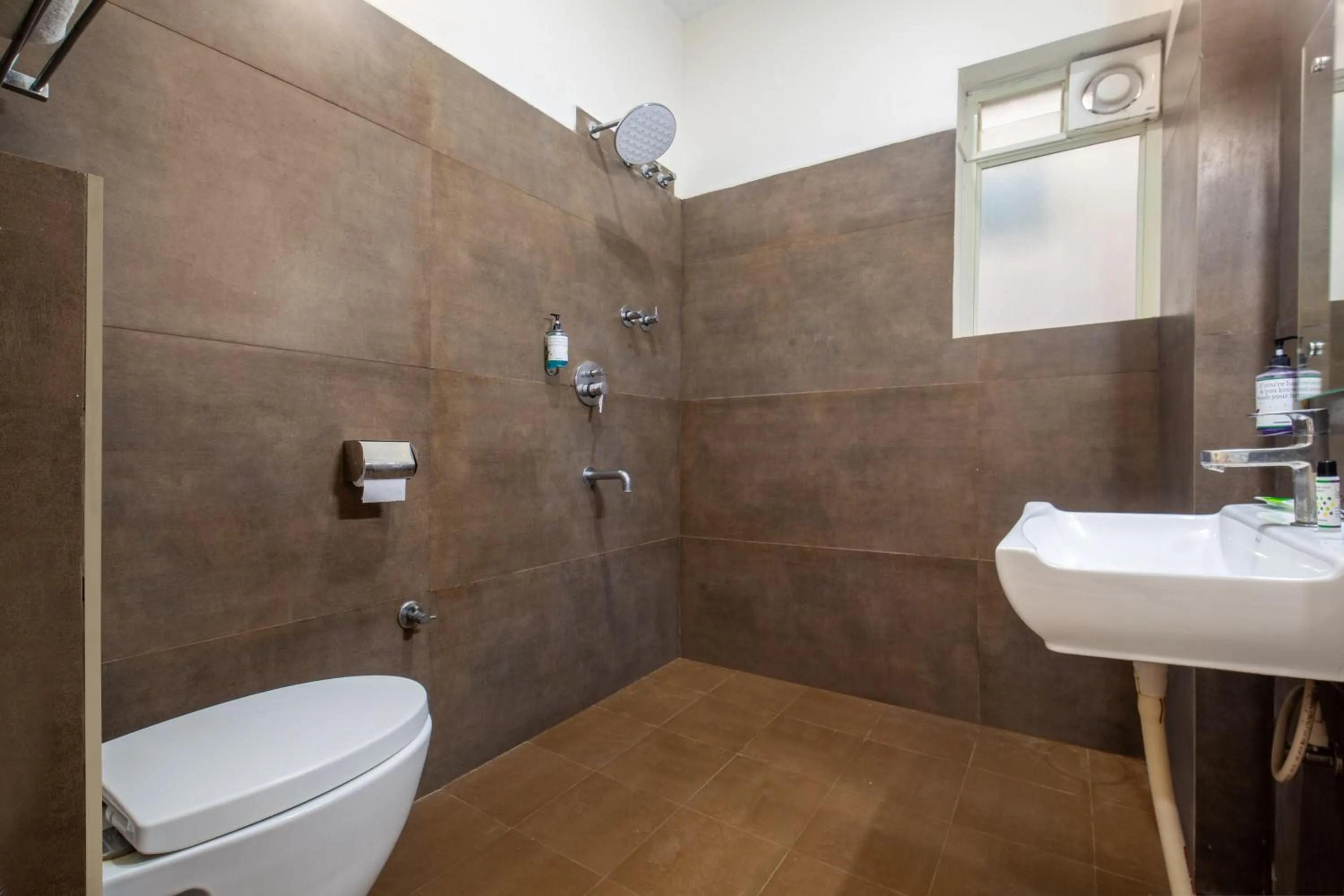 Bathroom in Treebo Sans Sarav Kushalnagar