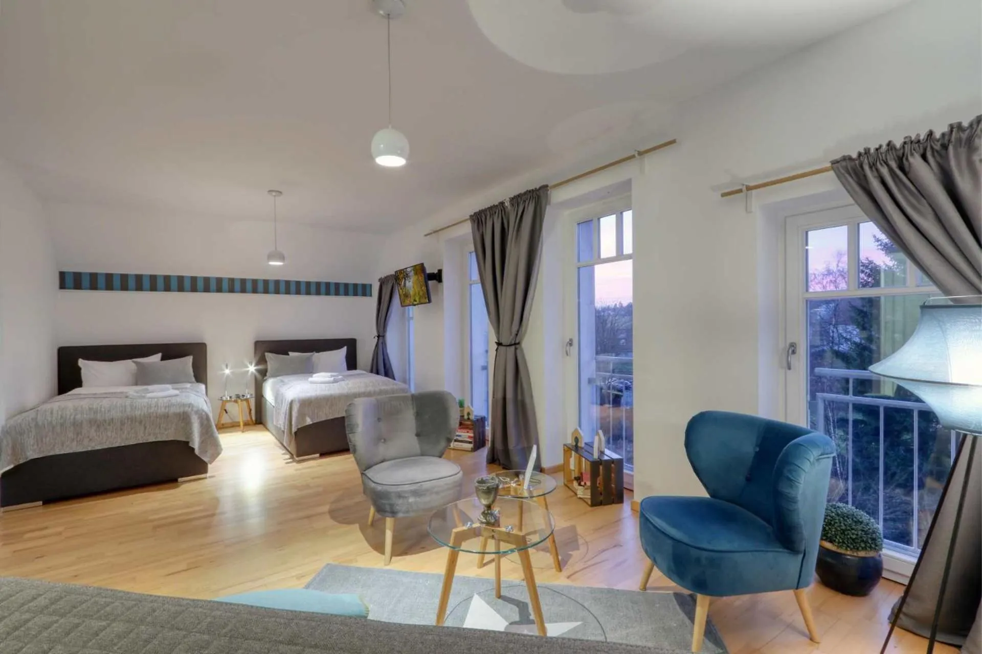 Photo of the whole room, Bed in Harz-Urlaubs-Alm Hotel & Ferienhäuser