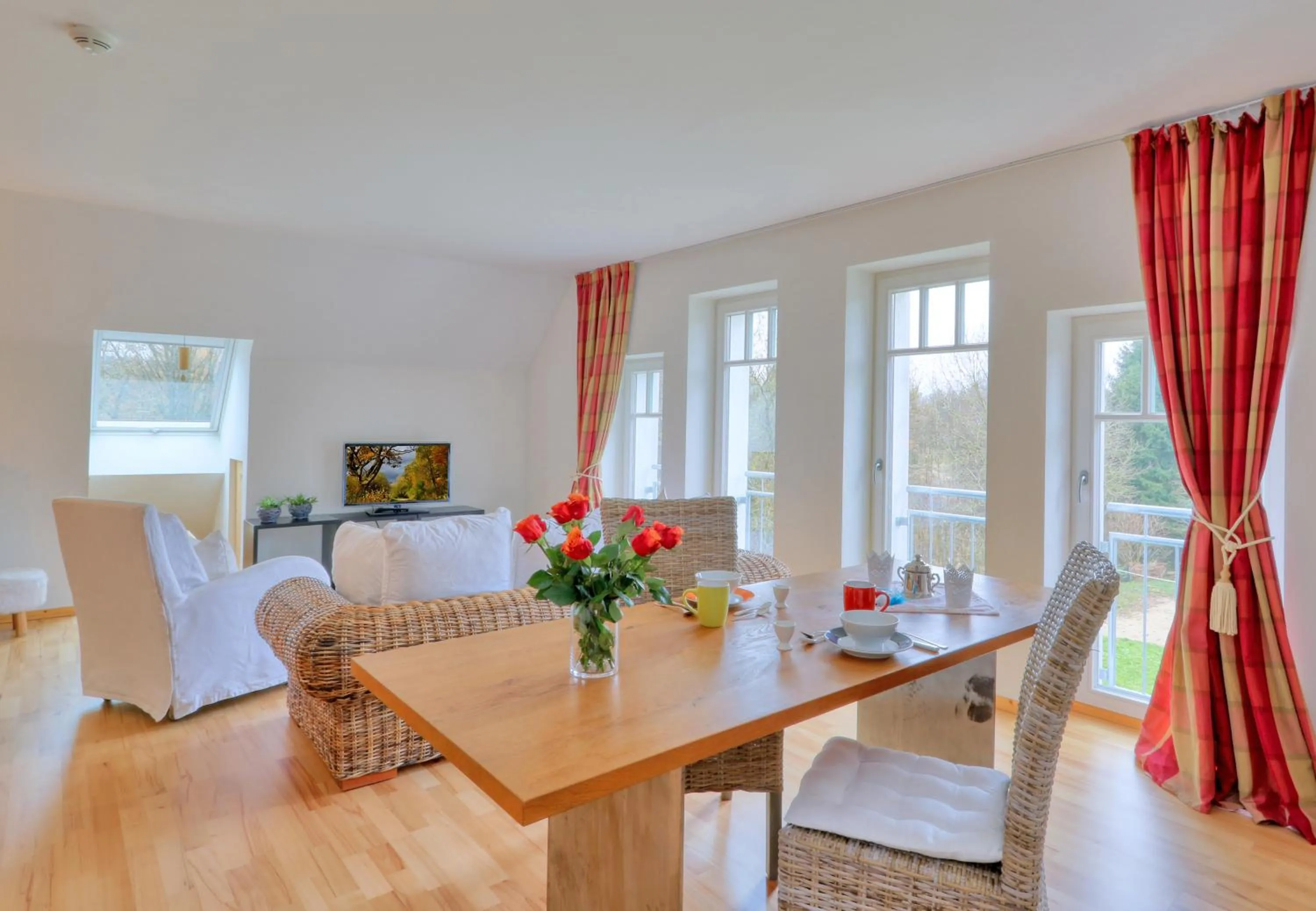 Living room in Harz-Urlaubs-Alm Hotel & Ferienhäuser