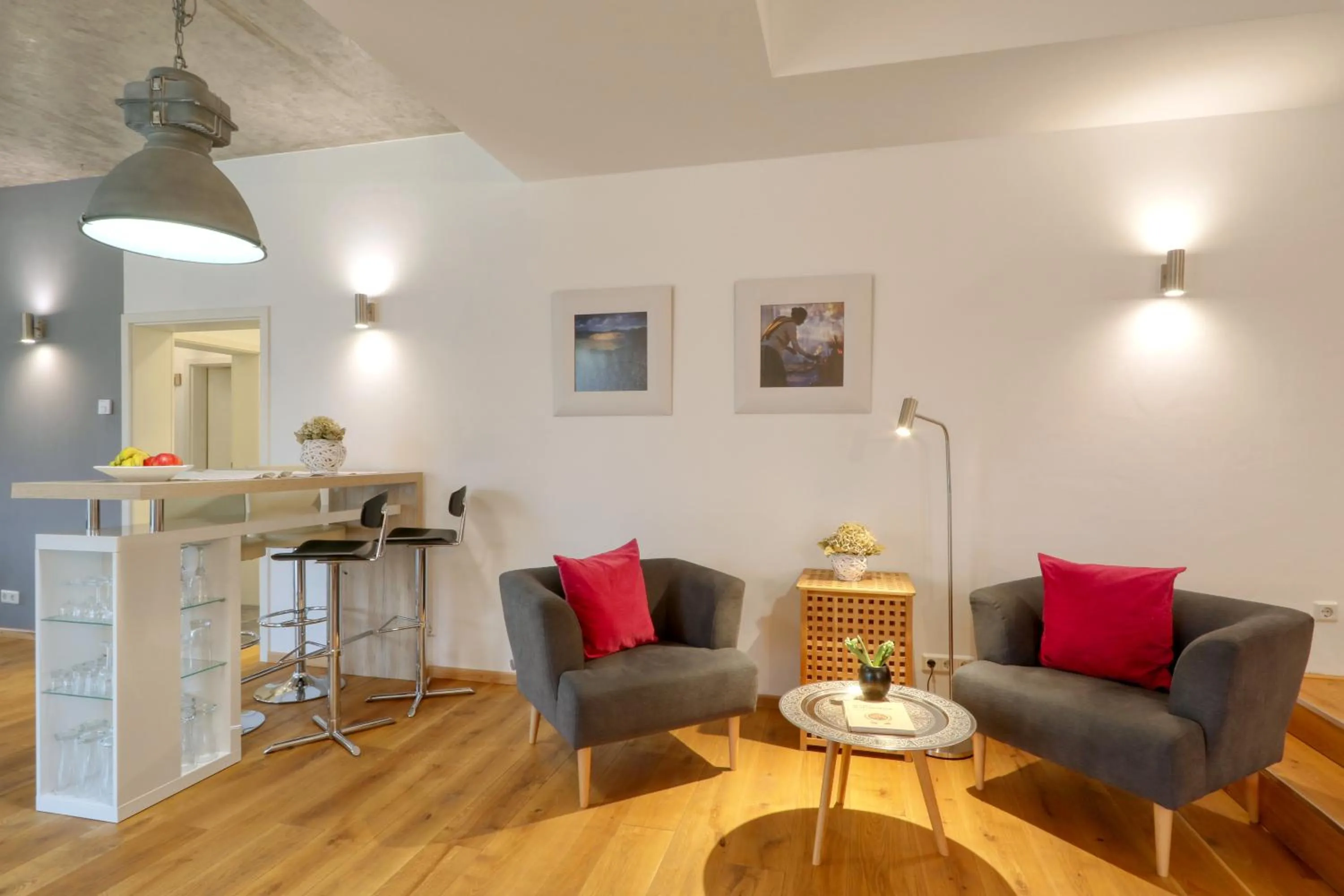 Communal lounge/ TV room in Harz-Urlaubs-Alm Hotel & Ferienhäuser