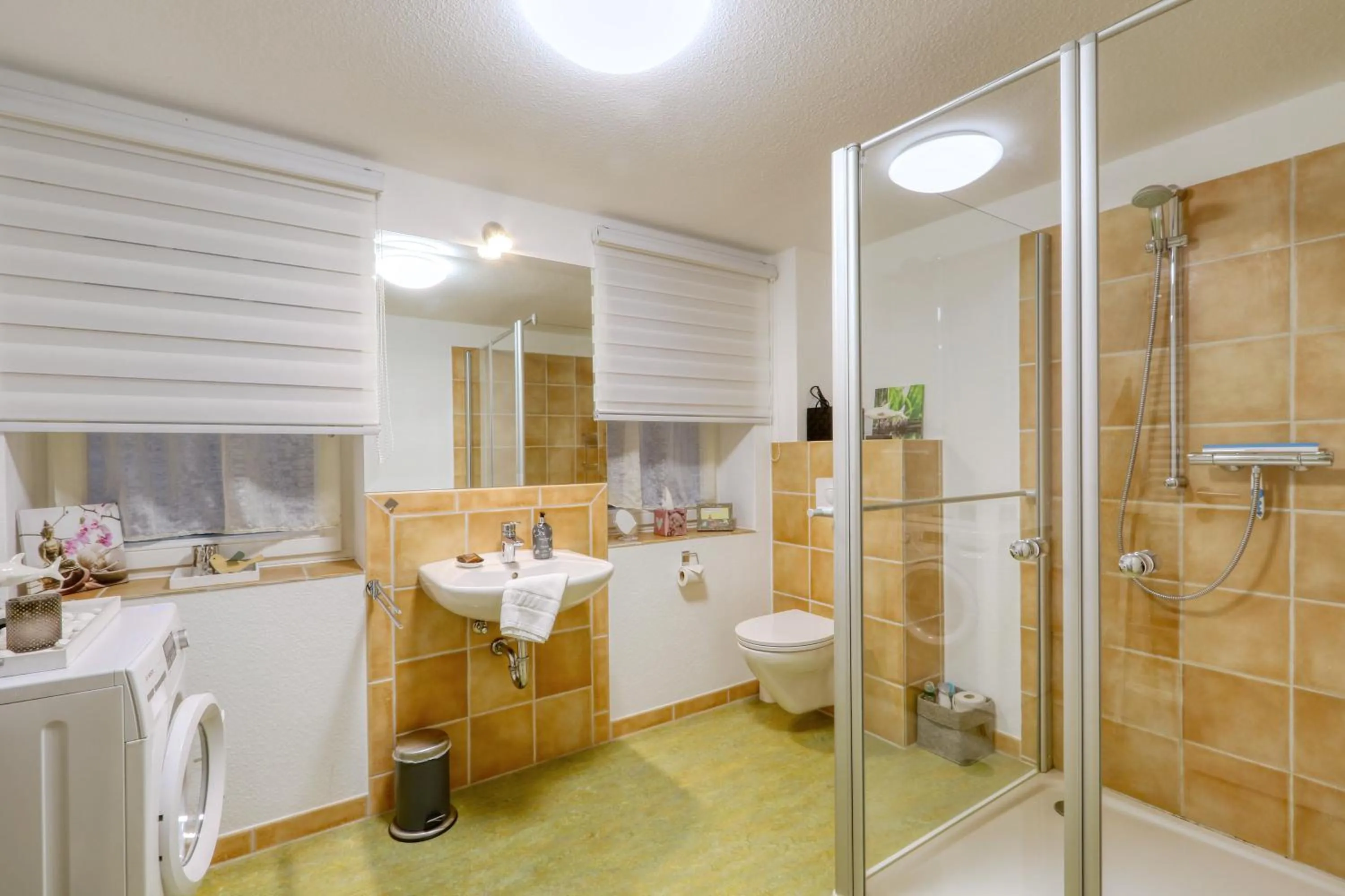 Bathroom in Harz-Urlaubs-Alm Hotel & Ferienhäuser